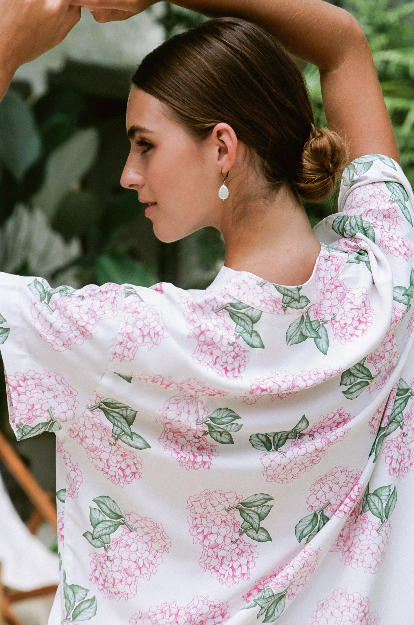 Maggie Pajama Set - Hydrangea Pink