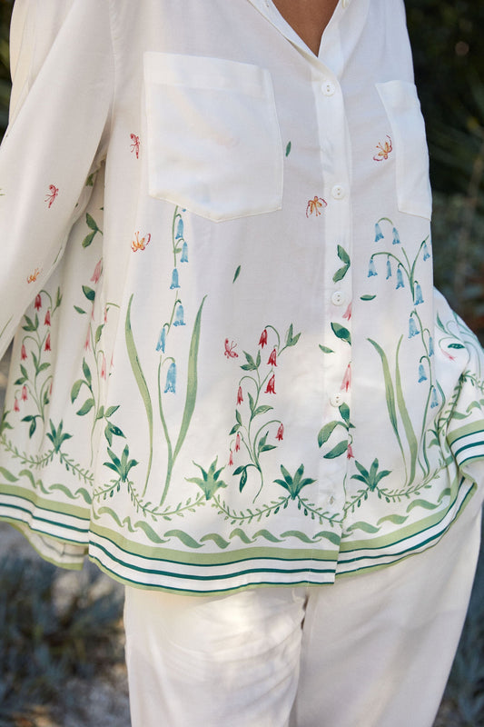 Marlon Long Sleep Set - ECOVEROâ„¢ - Botanic