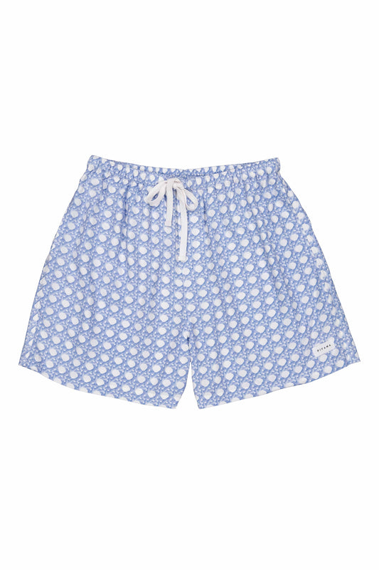 Men’s Boxer Shorts - ECOVERO™ - Rattan - Cornflower Blue