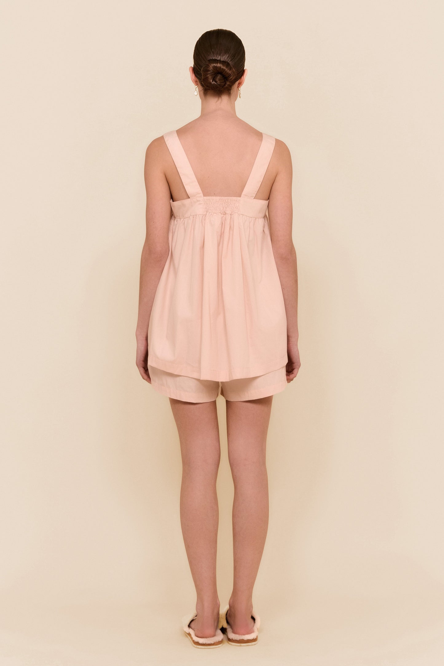 Suzie Sleep Set - Cotton - Nude