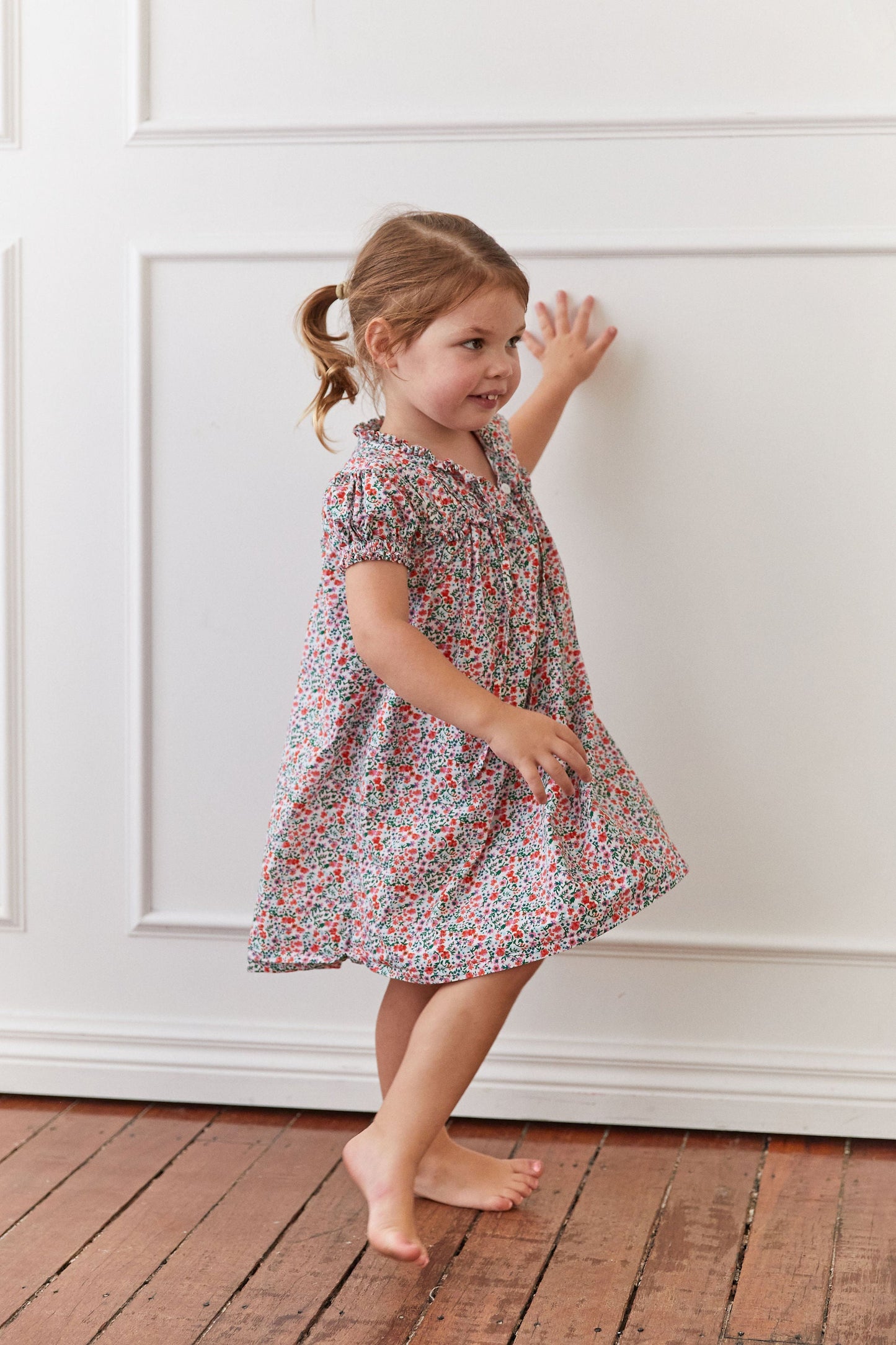 Girls Lounge Dress - Floret