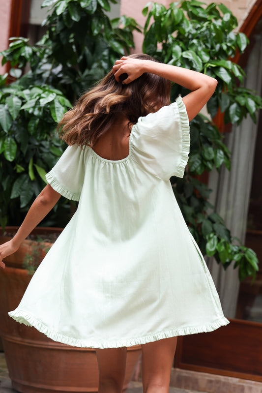 Betty Nightie - 100% Lyocell - Mint