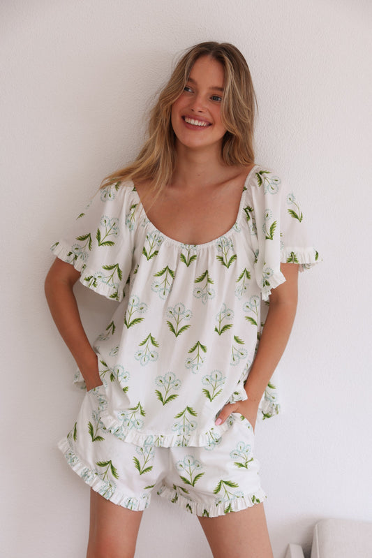 Betty Lounge Set - Cotton Modal - Dandelion