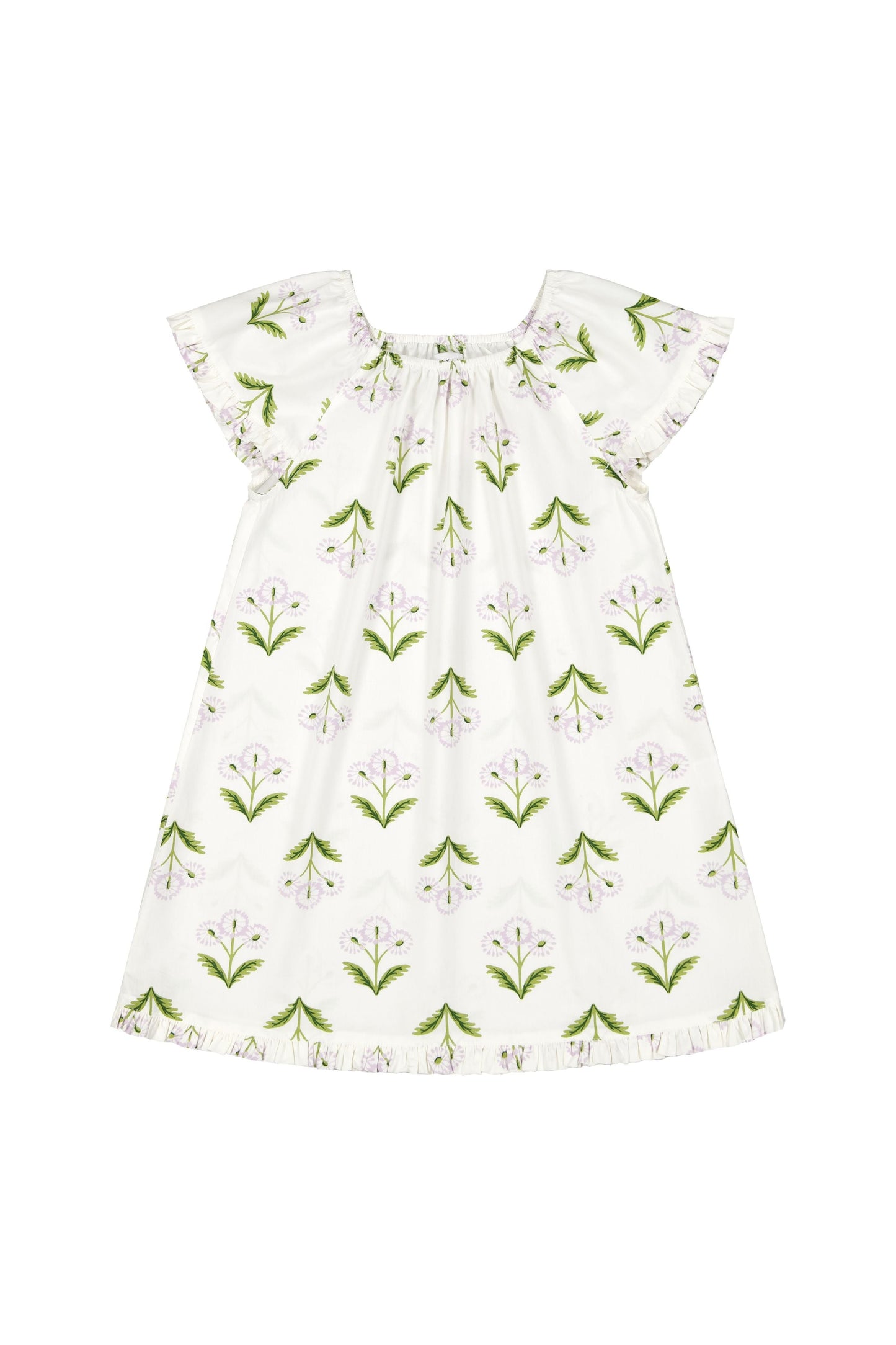 Girls Betty Lounge Dress - Dandelion Lilac