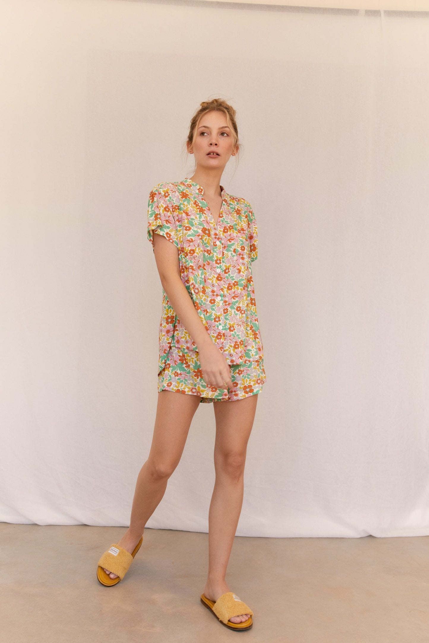 Maggie Pajama Set - Bloom