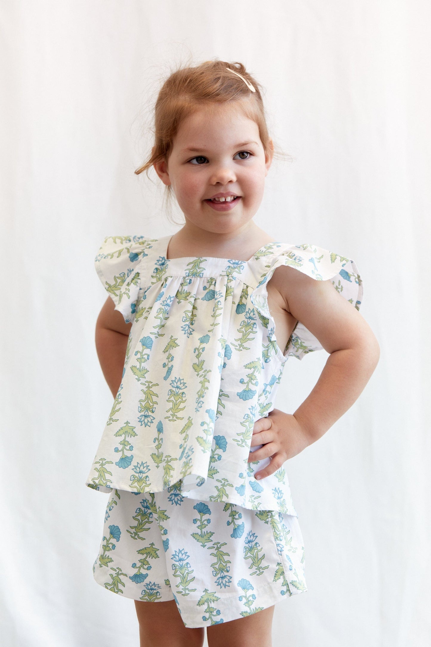 Harriet Mini Lounge Set - Lotus Flower - Blue