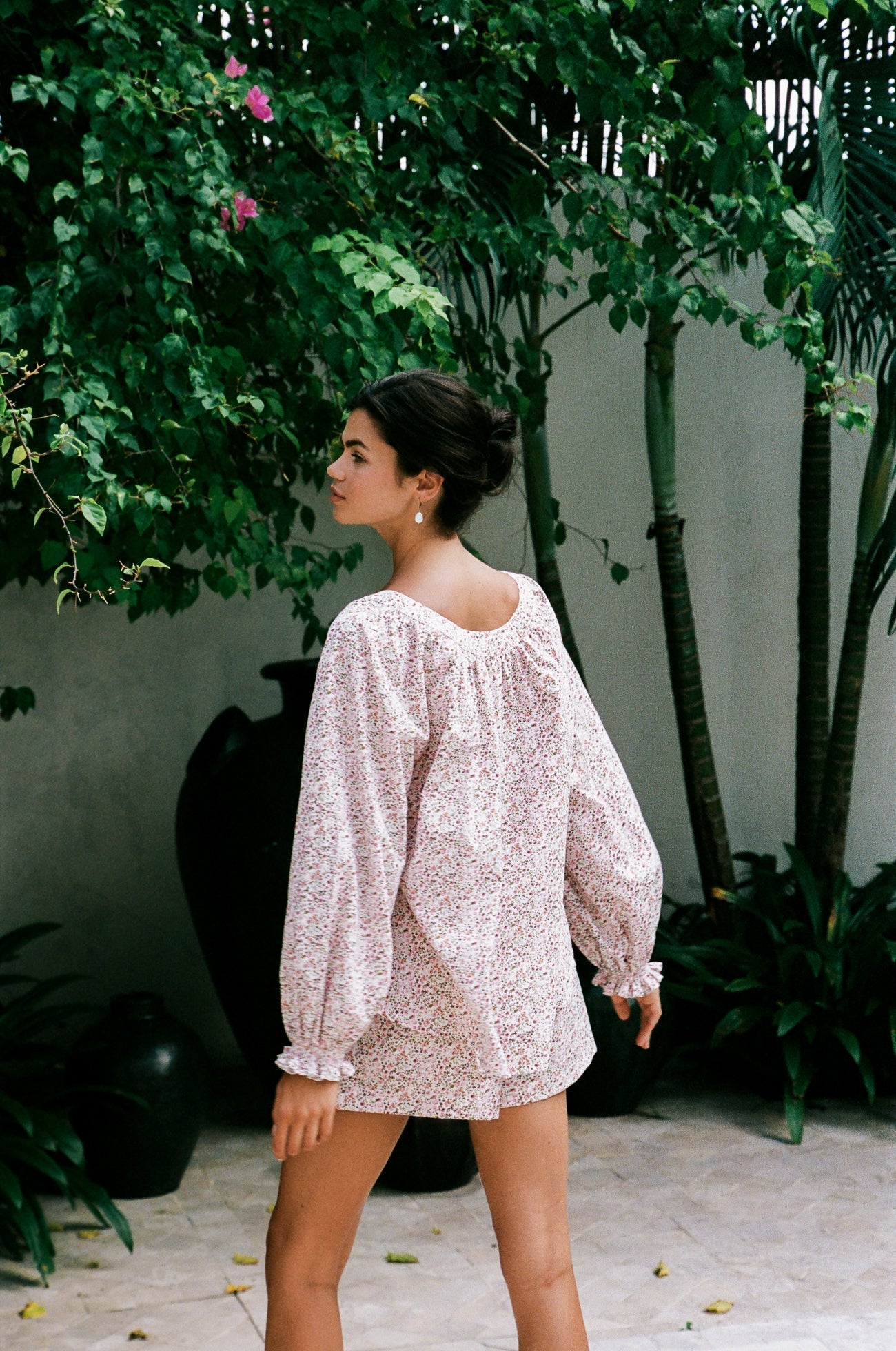 Claire Lounge Set - Floret Pink