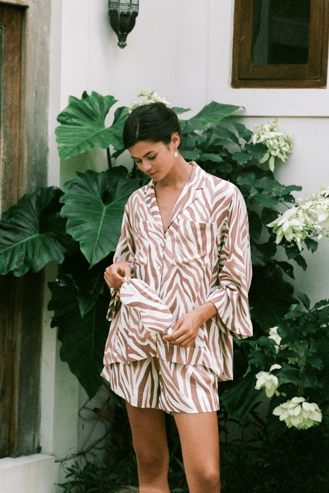 Peta Sleep Set - ECOVERO™ - Zebra