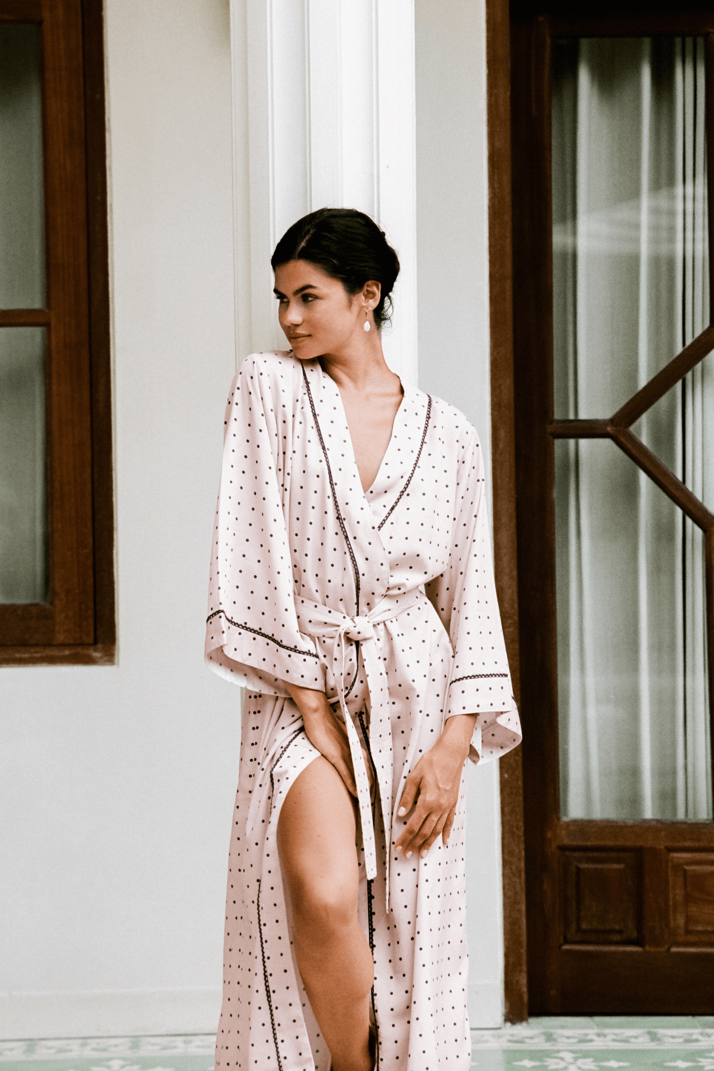 Alice Kimono Robe - TENCEL™ Lyocell - Dot