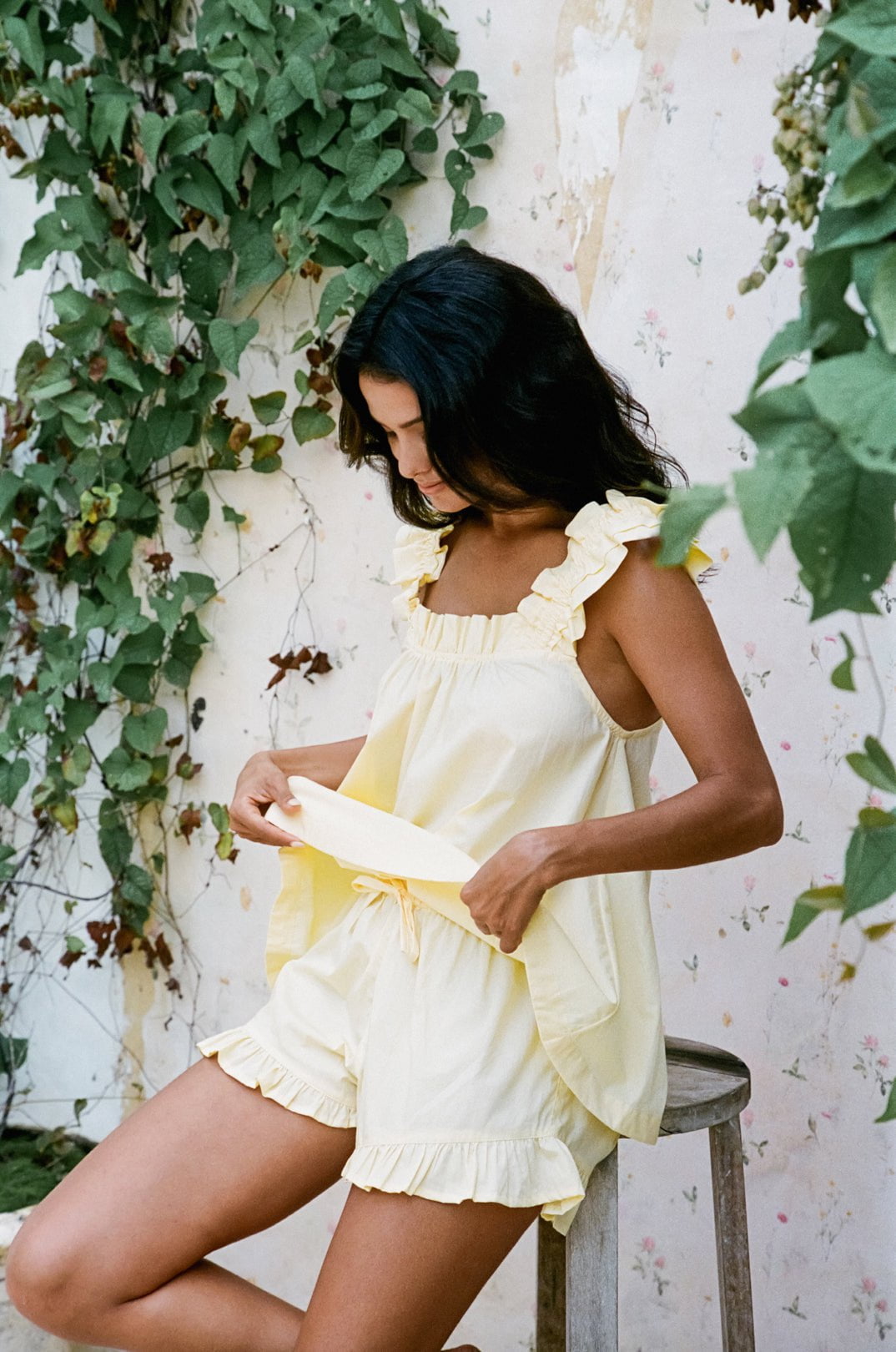 Nicolette Sleep Set - Cotton - Buttercup