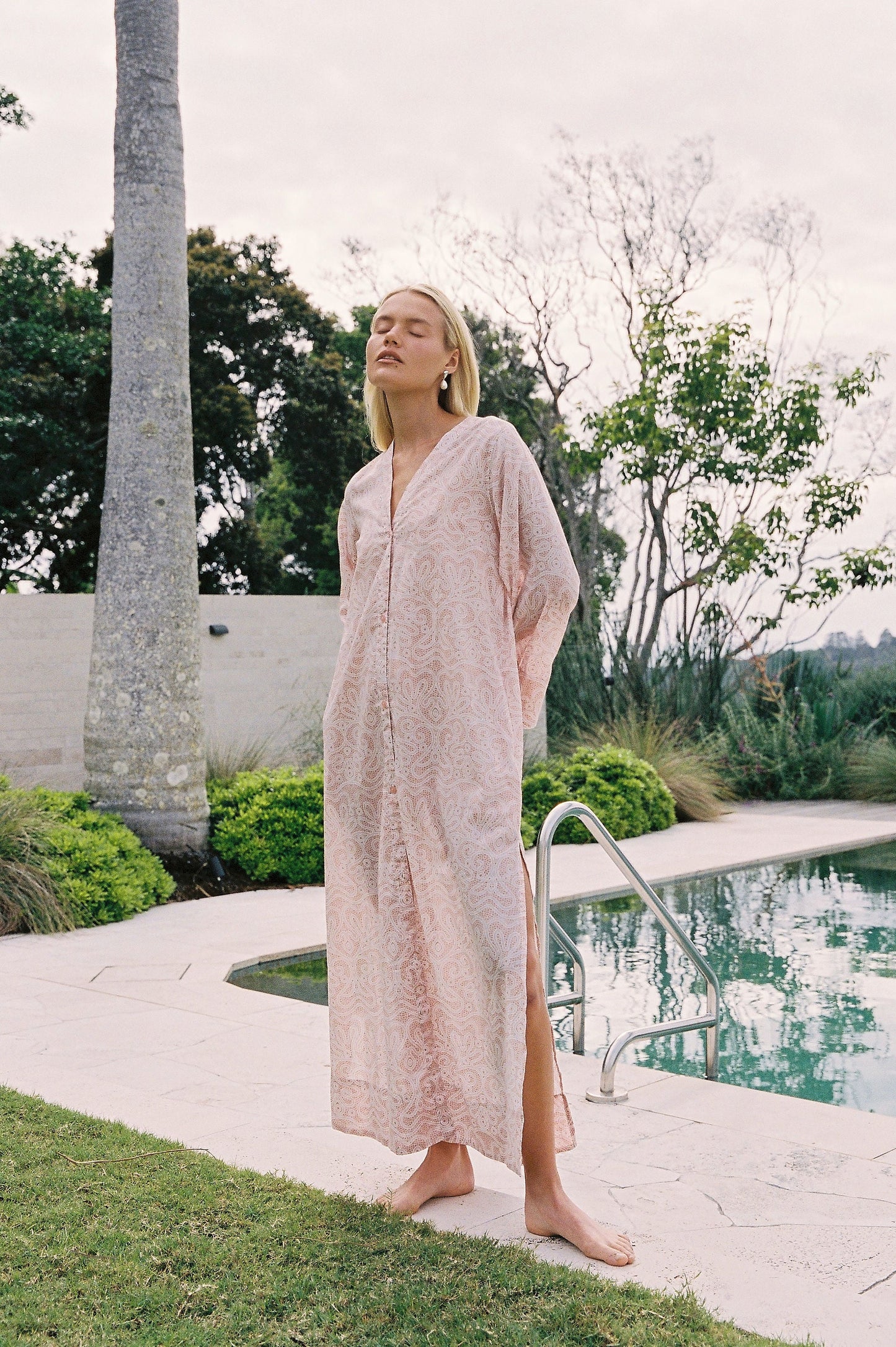 Vera Cover-Up - Cotton Voile - Lace
