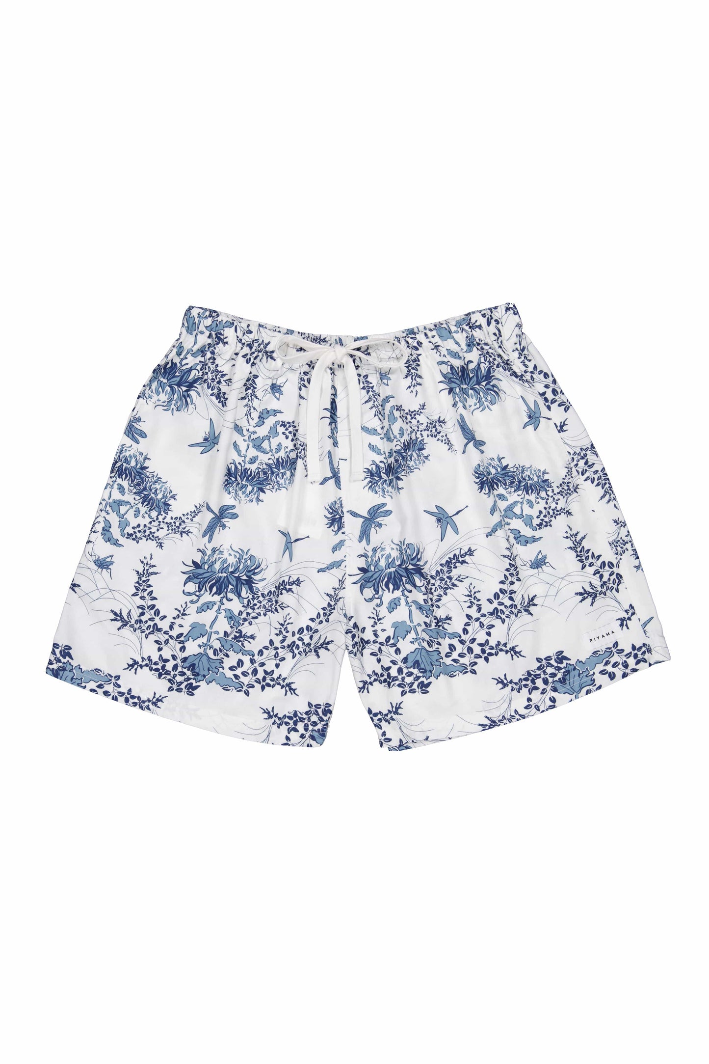 Men’s Boxer Shorts - Summer Toile - Aegean Blue
