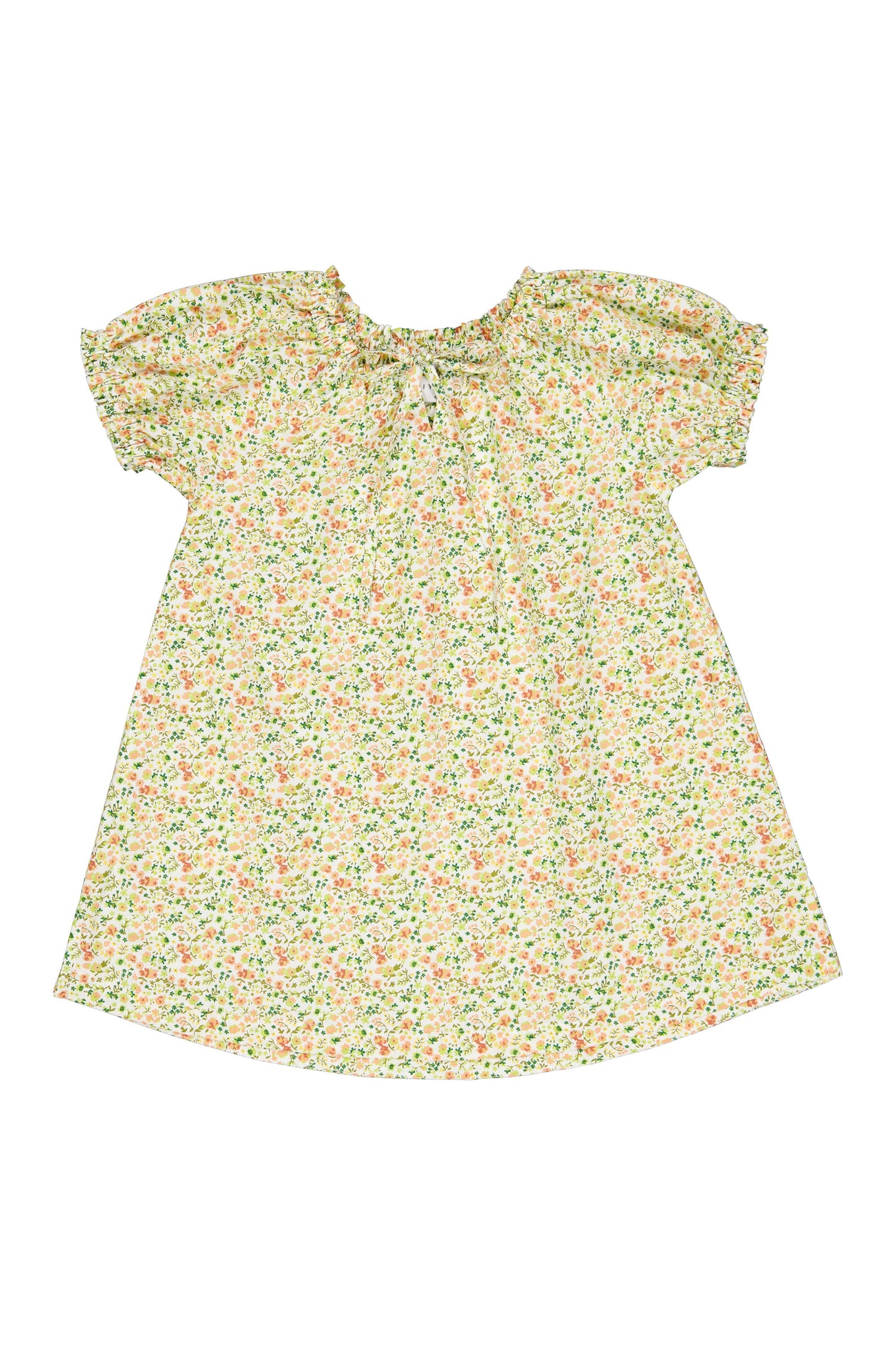 Girls Molly Lounge Dress - Floret Green