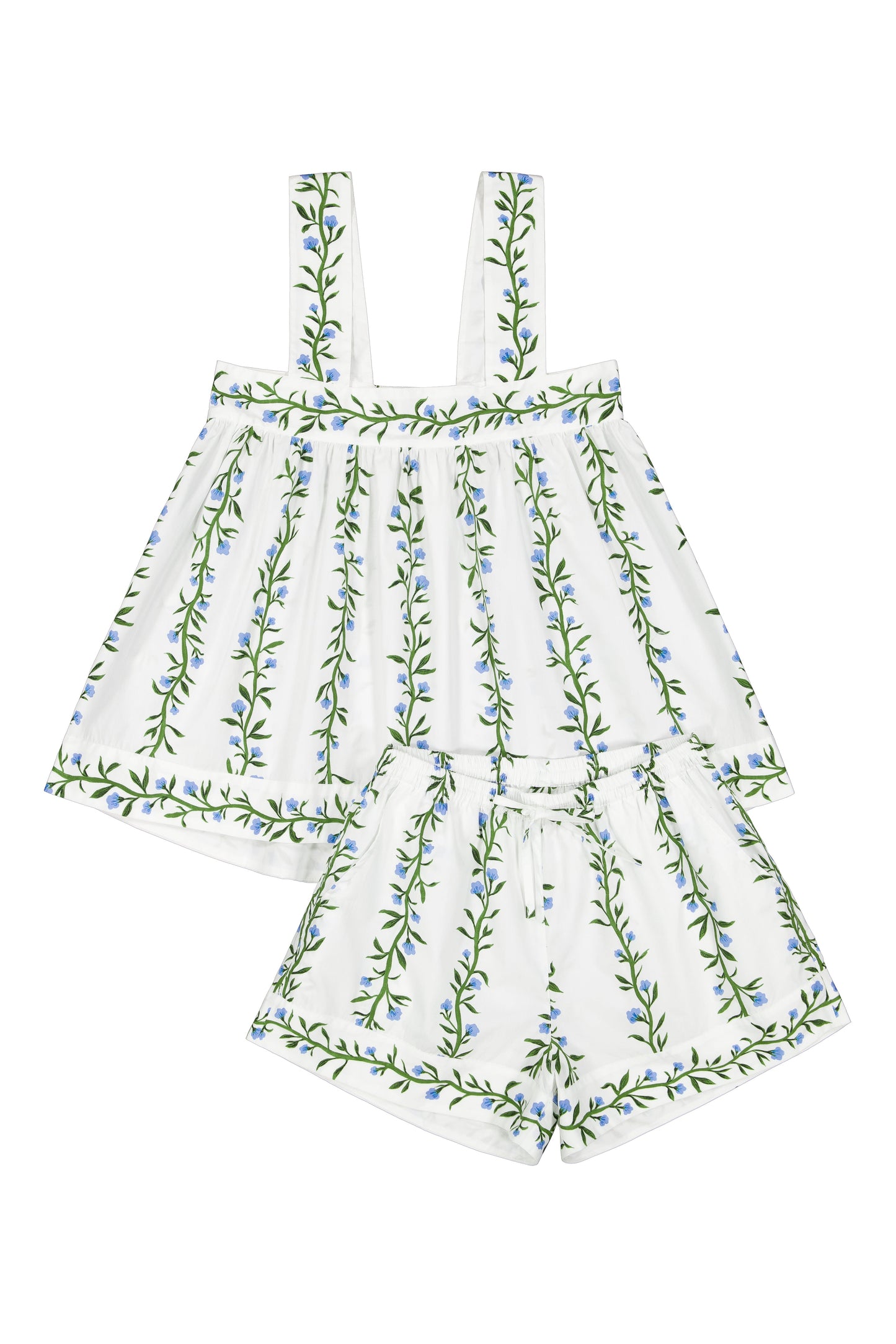 Suzette Sleep Set - Cotton - Vine