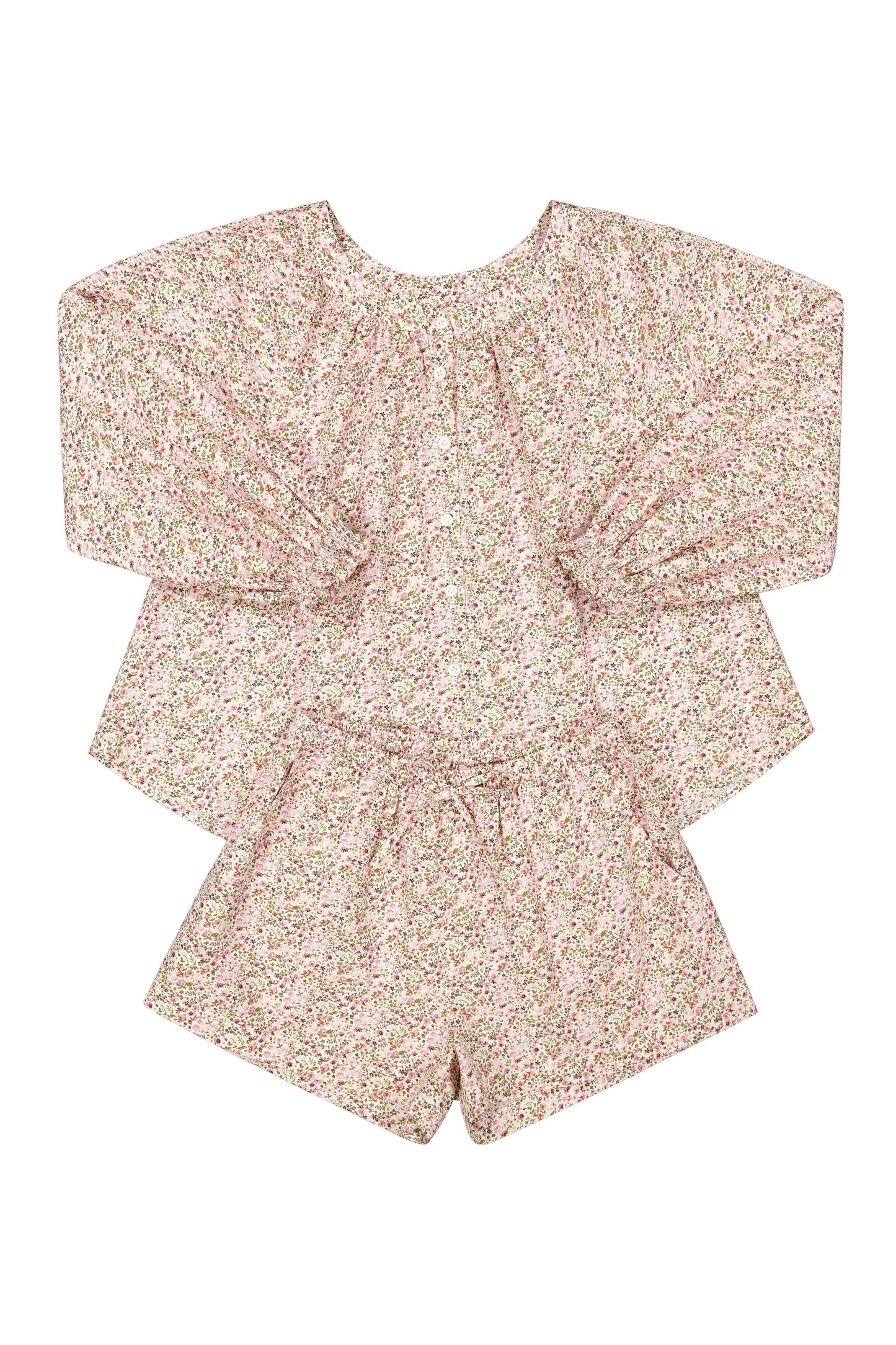 Claire Lounge Set - Floret Pink