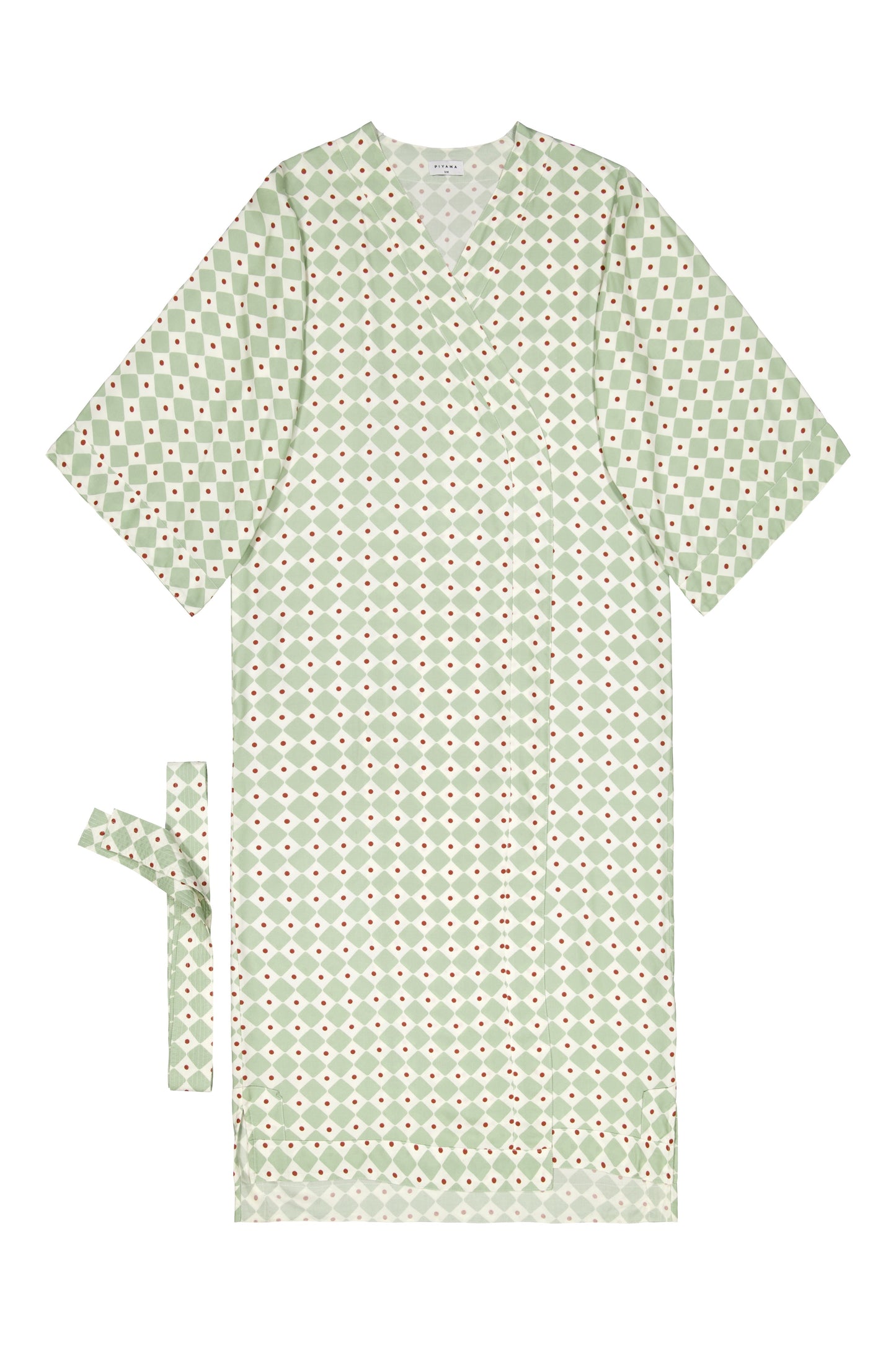 Alice Kimono Robe - Long - ECOVERO™ - Diamond
