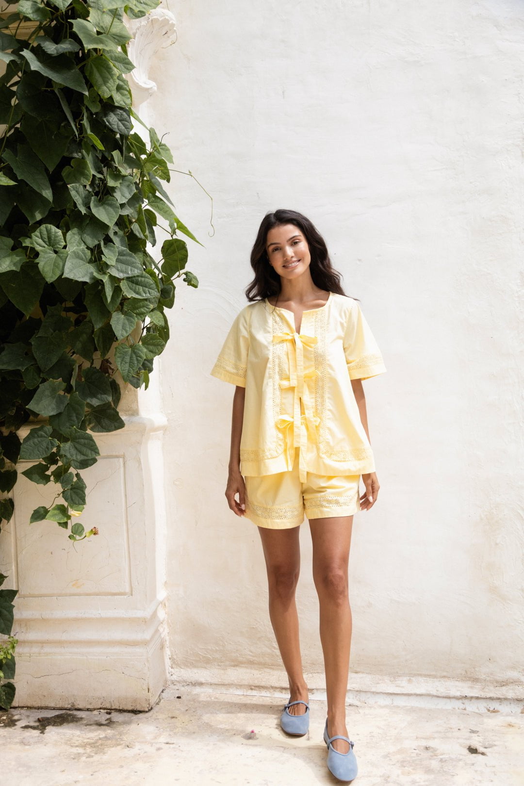 Giselle Lounge Set - Cotton - Buttercup