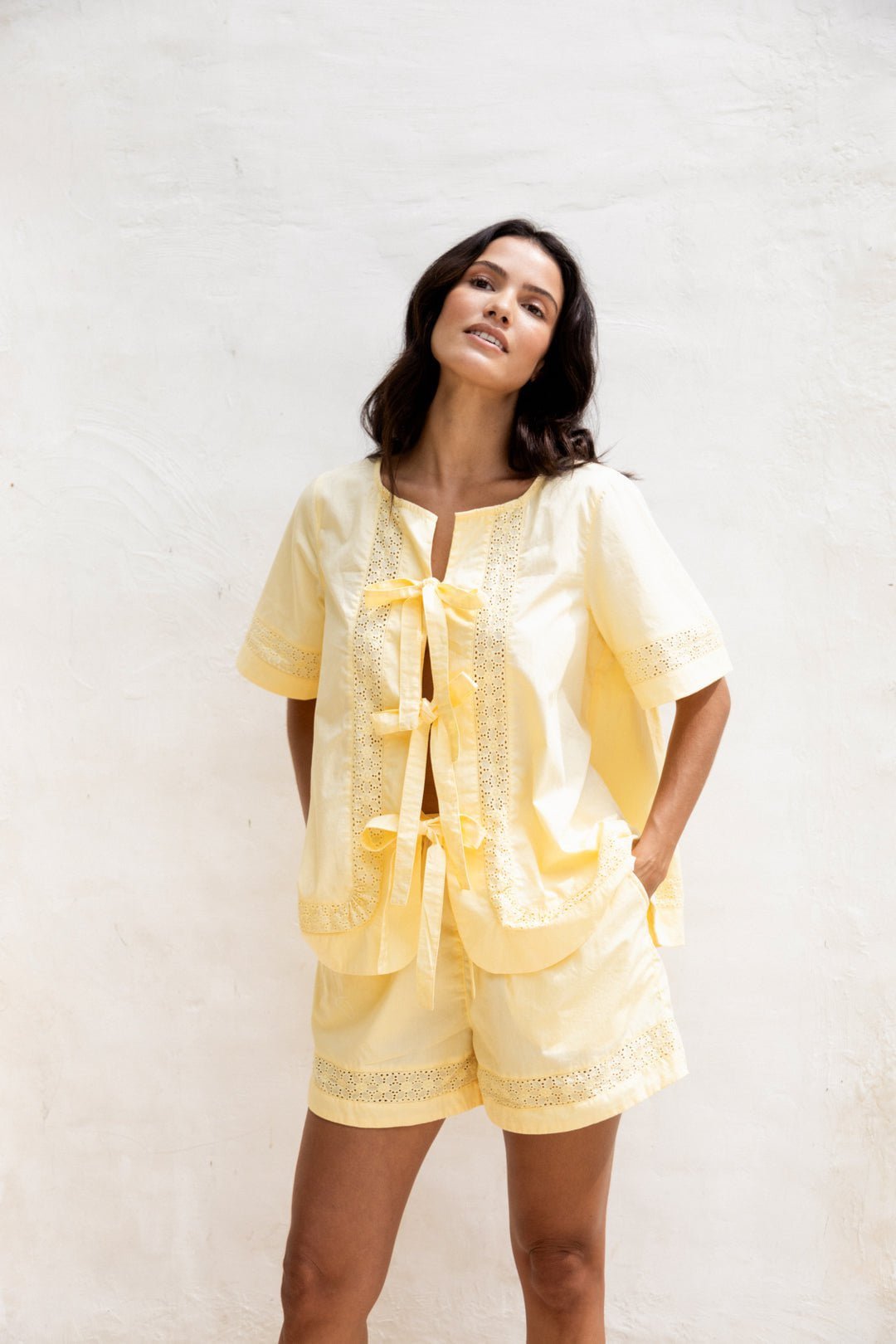 Giselle Lounge Set - Cotton - Buttercup