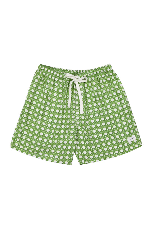 Men’s Boxer Shorts - Rattan Green