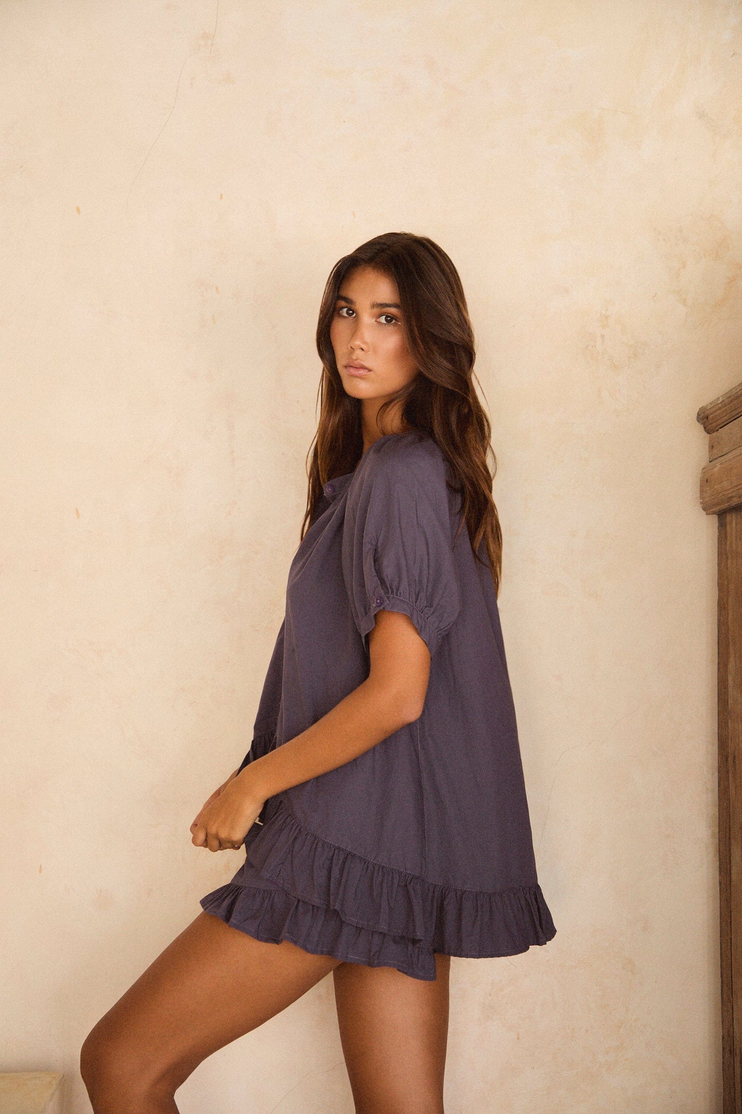 Sophie Sleep Set - Cotton Modal - Midnight