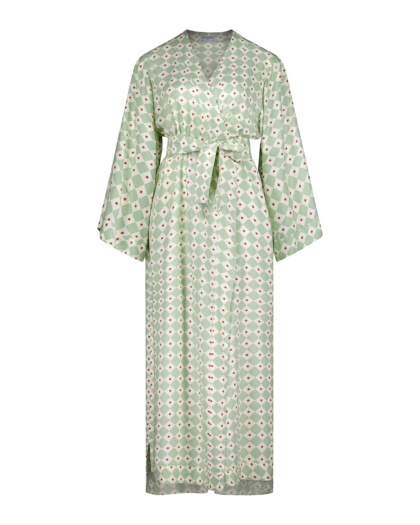 Alice Kimono Robe - Long - ECOVERO™ - Diamond