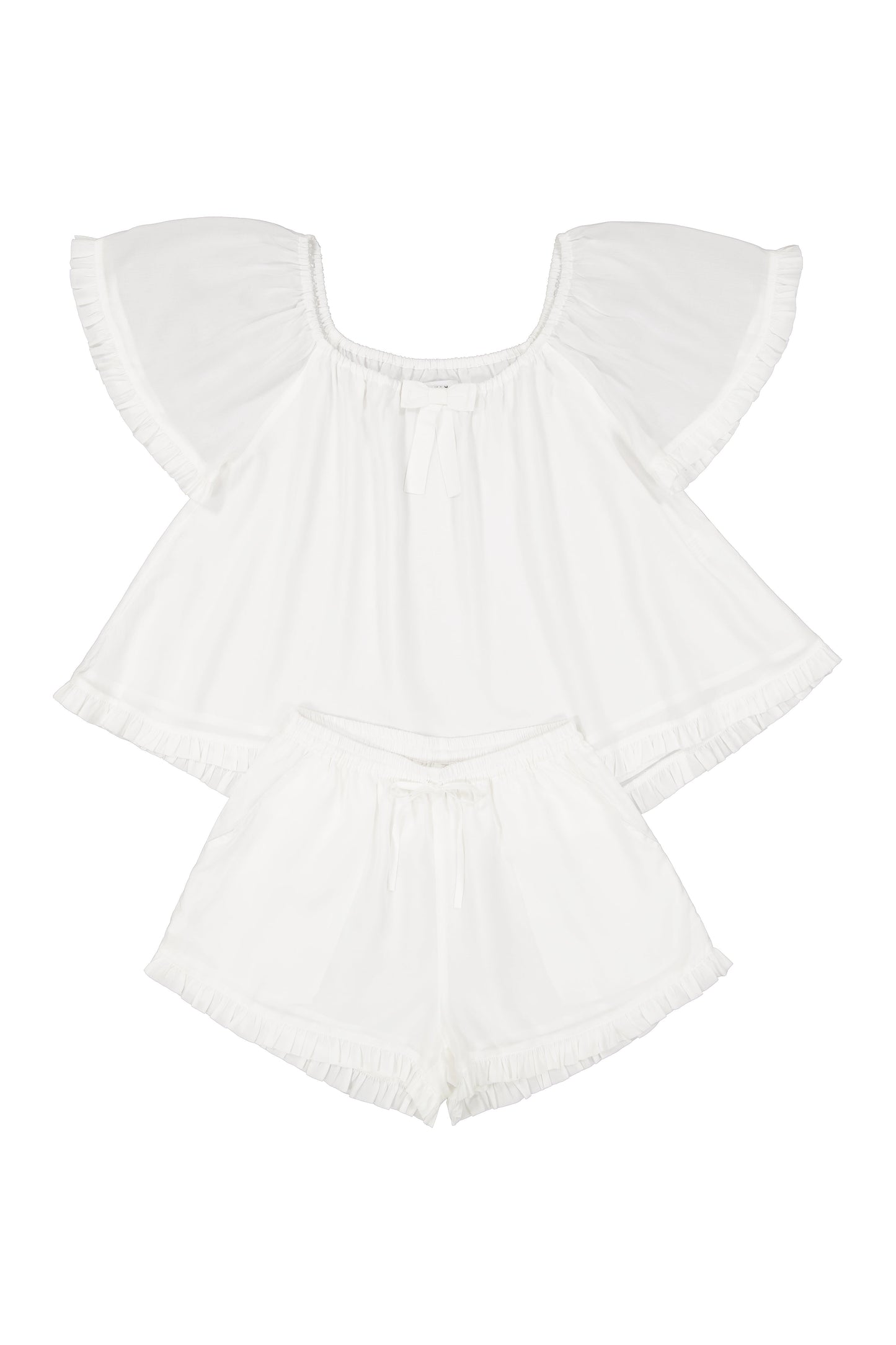 Betty Sleep Set - Lyocell Batiste - Off White