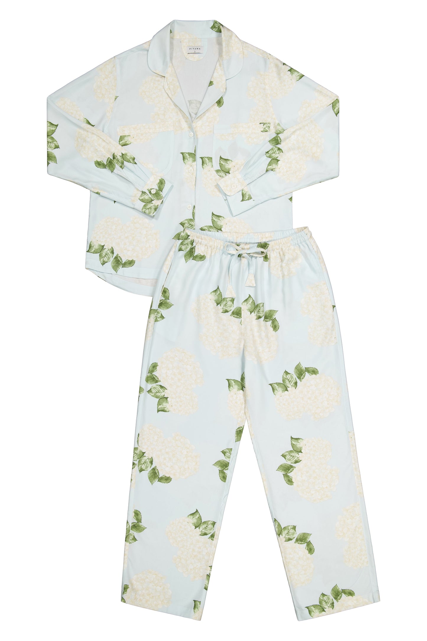 Abigail Sleep Set - Long - Heirloom Hydrangea