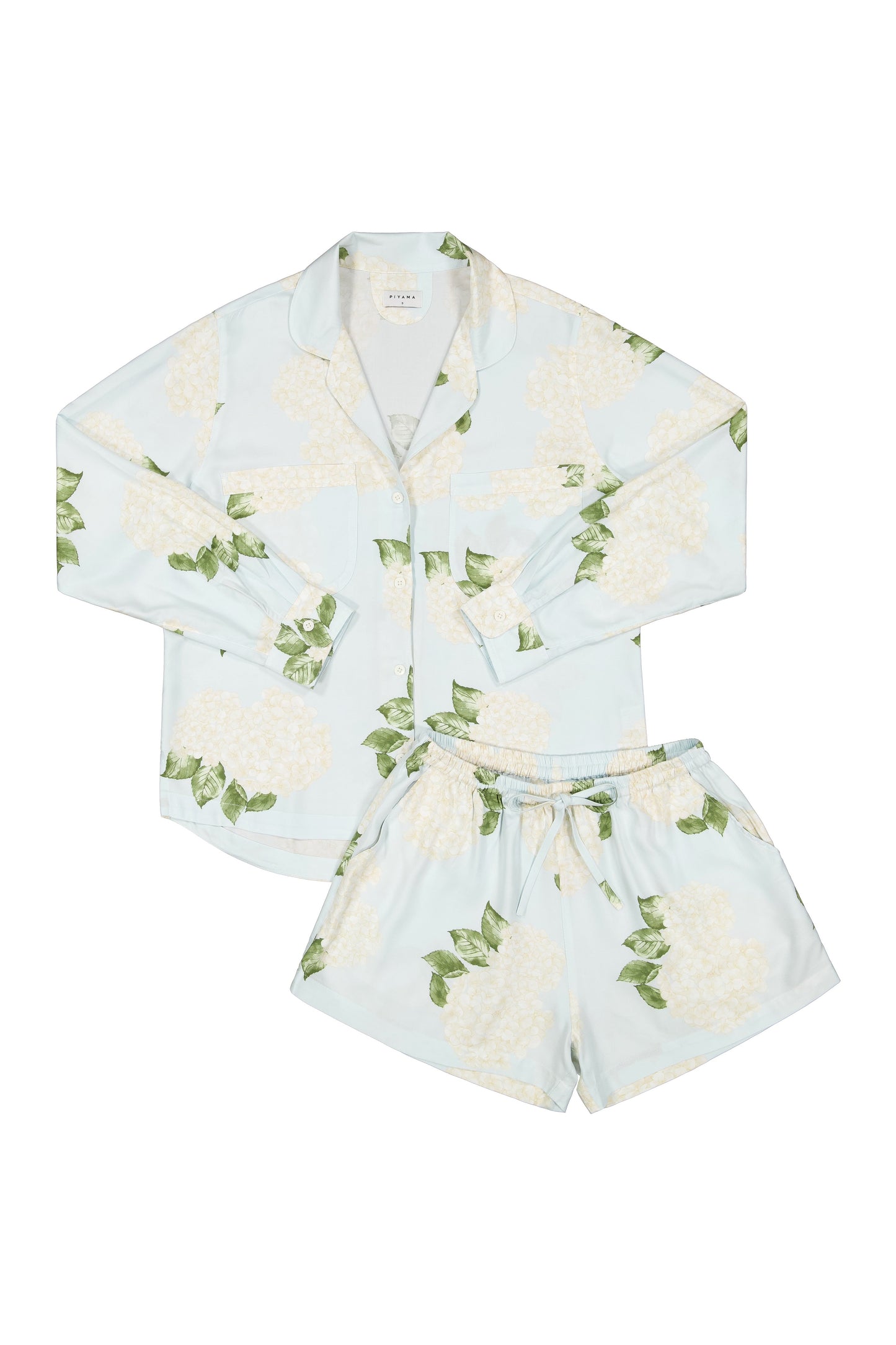 Abigail Sleep Set - Long Sleeve - Heirloom Hydrangea