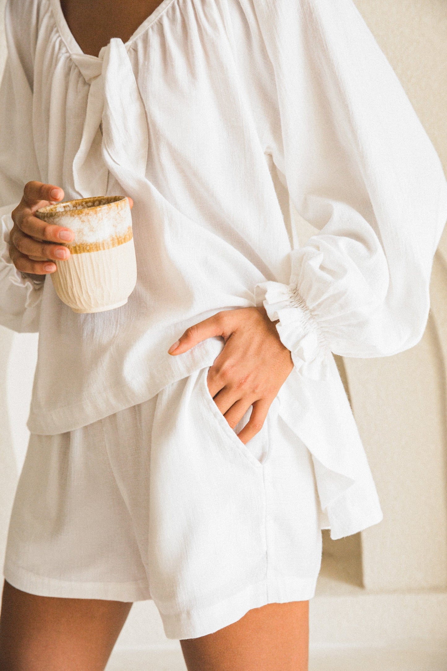 Heidi Lounge Set - Lyocell Linen - Coconut