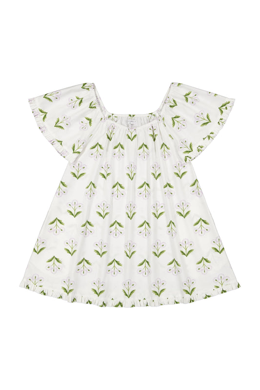 Piyama Betty Lounge Dress - Cotton Modal - Dandelion Lilac — view 4