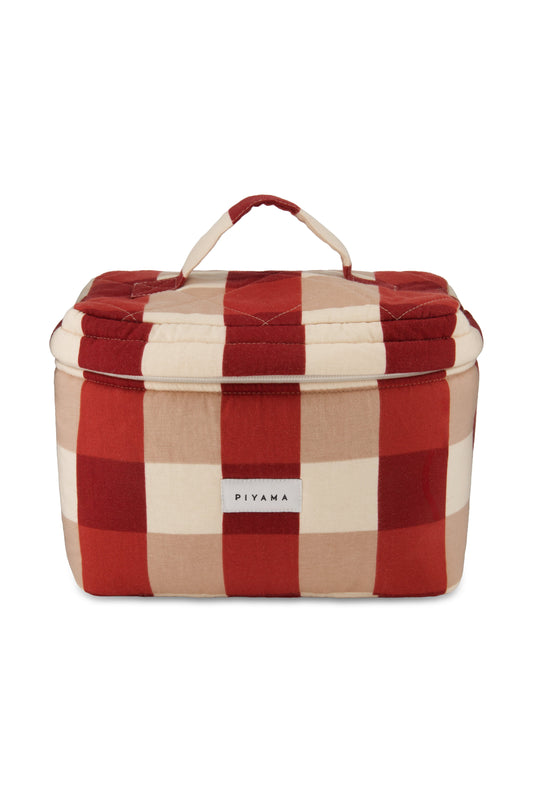 Cosmetic Bag - Holiday Plaid