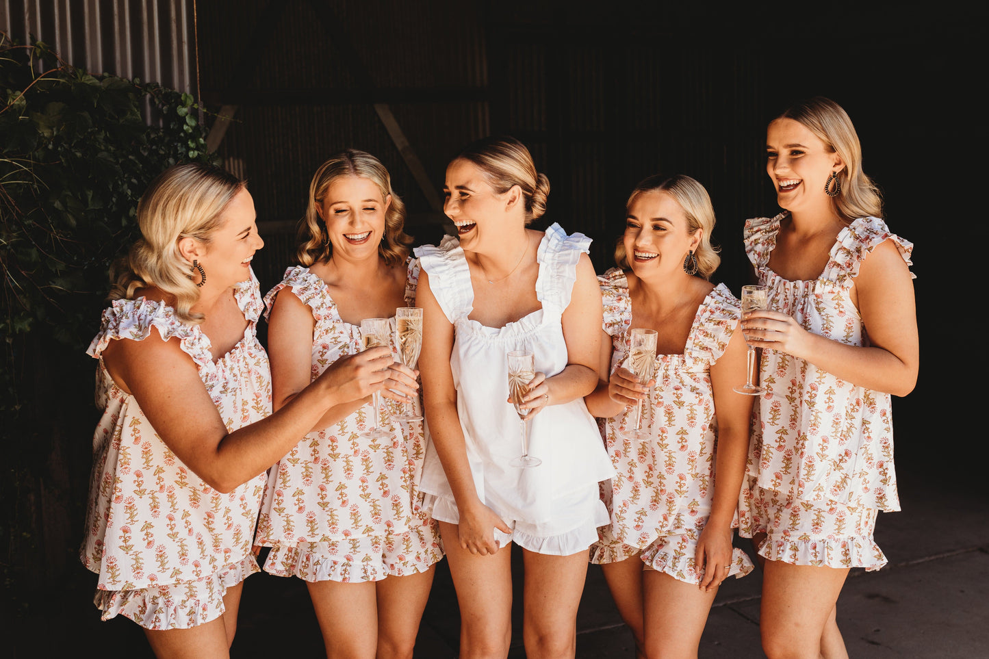 Nicolette Sleep Set - Cotton - Lotus Flower