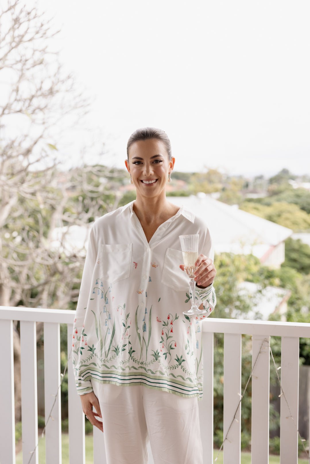 Marlon Long Sleep Set - ECOVERO™ - Botanic