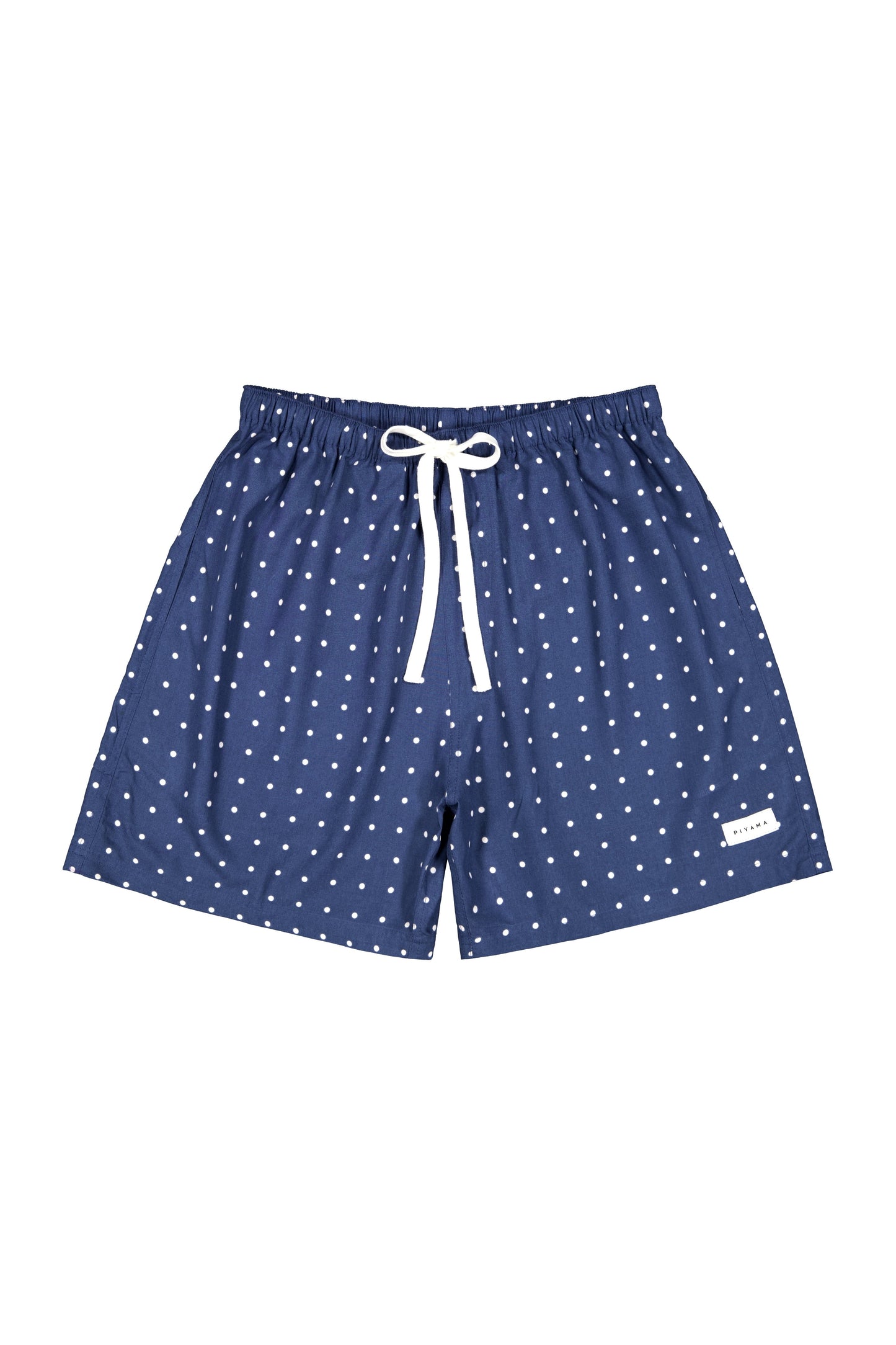 Mens Boxers - ECOVERO™ - Indigo Dot