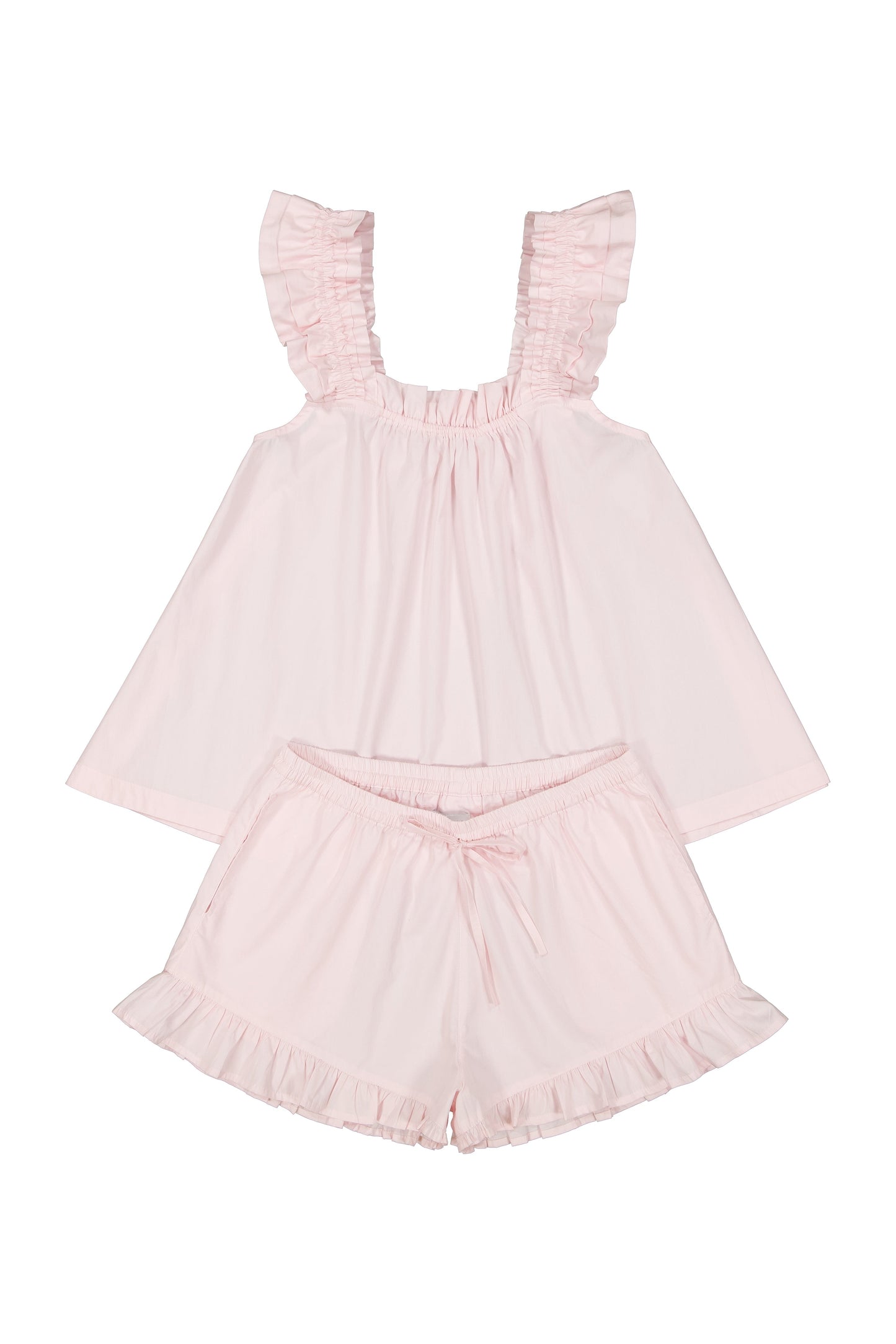 Nicolette Sleep Set - Cotton - Ballet Pink