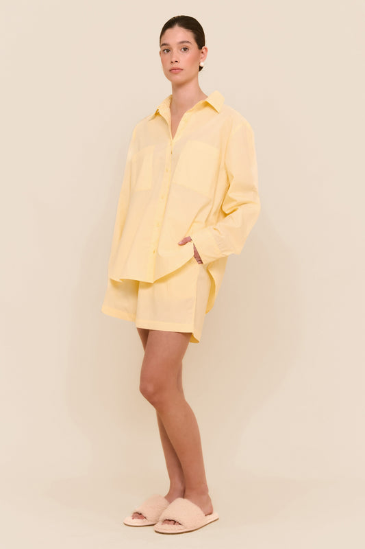 Stevie Lounge Set - Cotton - Buttercup