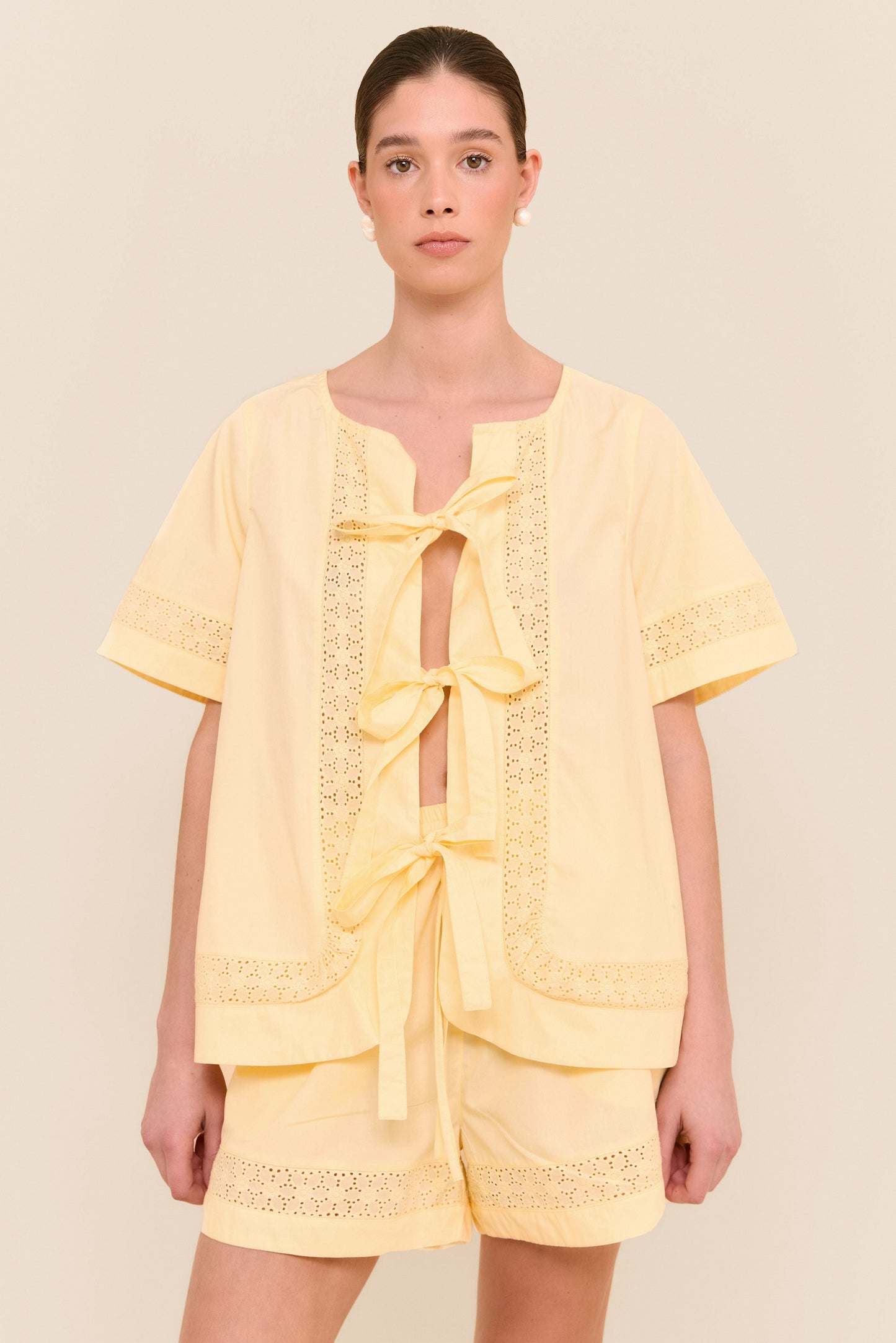 Giselle Lounge Set - Cotton - Buttercup