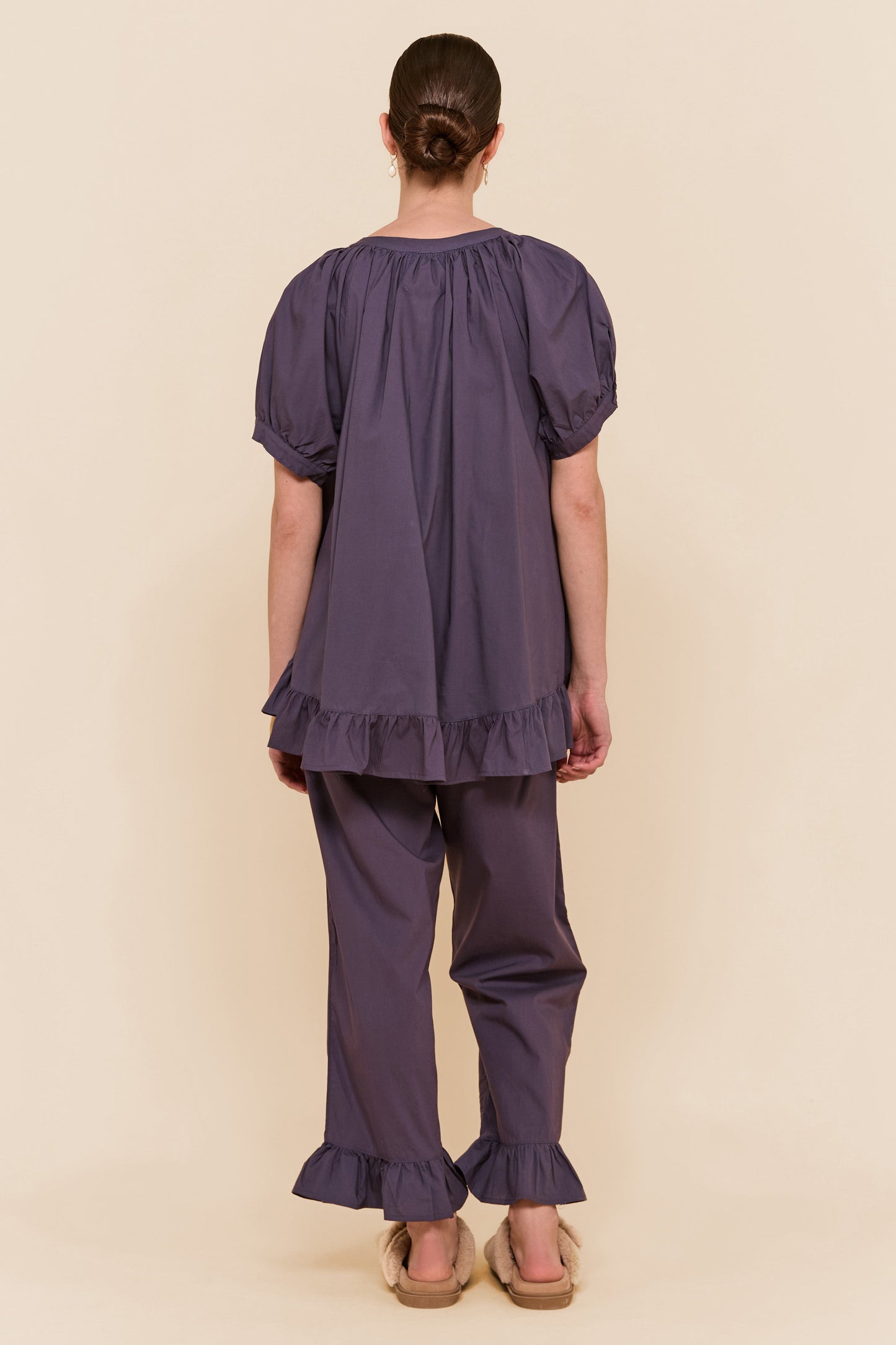 Sophie Sleep Set - Pants - Cotton Modal - Midnight
