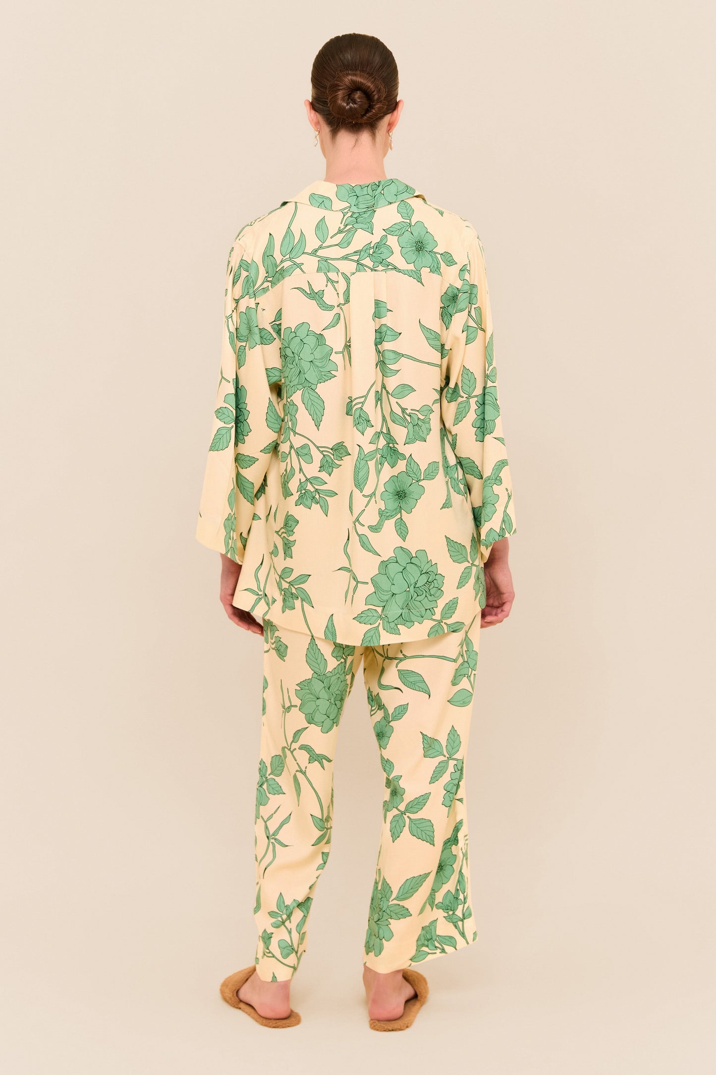 Peta Sleep Set - Long - Twill - Romantic Floral