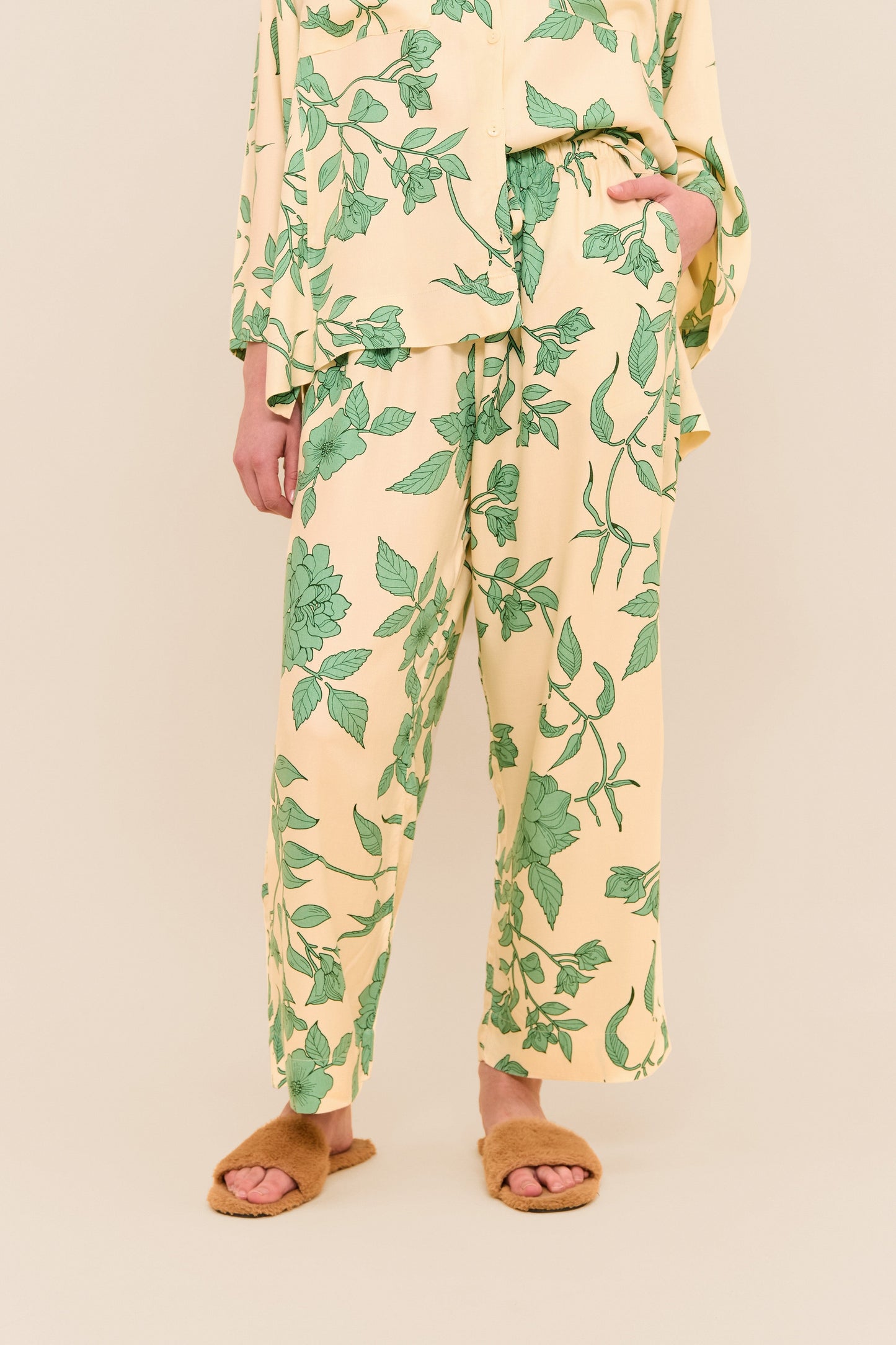 Peta Sleep Set - Long - Twill - Romantic Floral