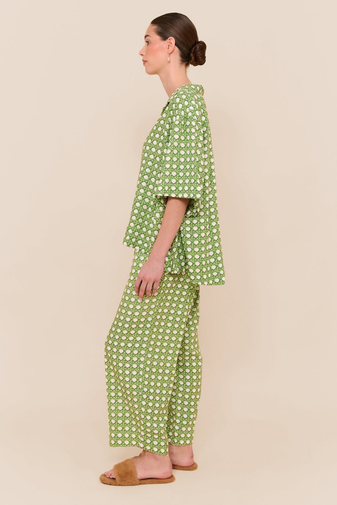 Lounge Set - Pants - Rattan Green