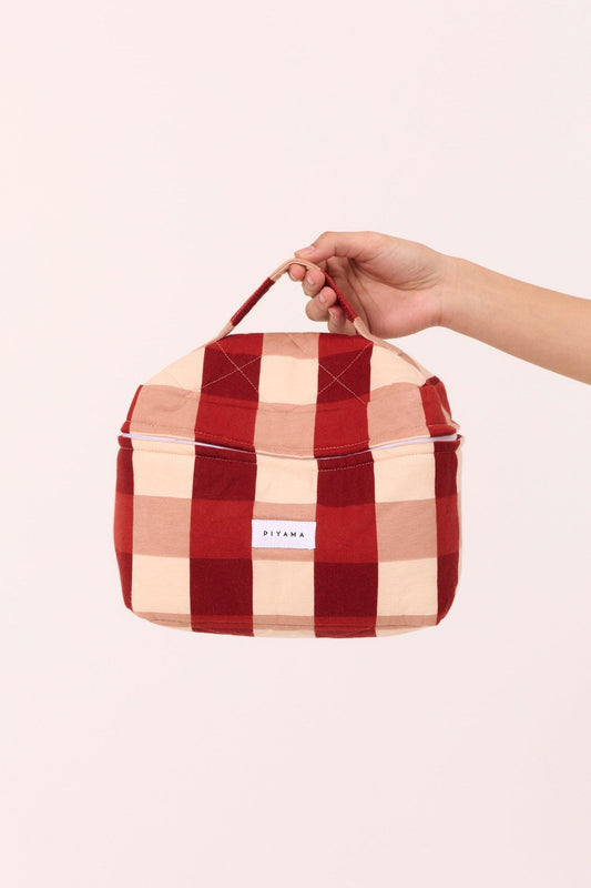 Cosmetic Bag - Holiday Plaid