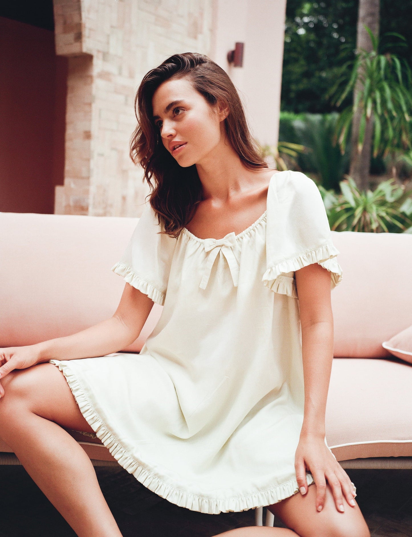 Betty Nightie - 100% Lyocell - Mint