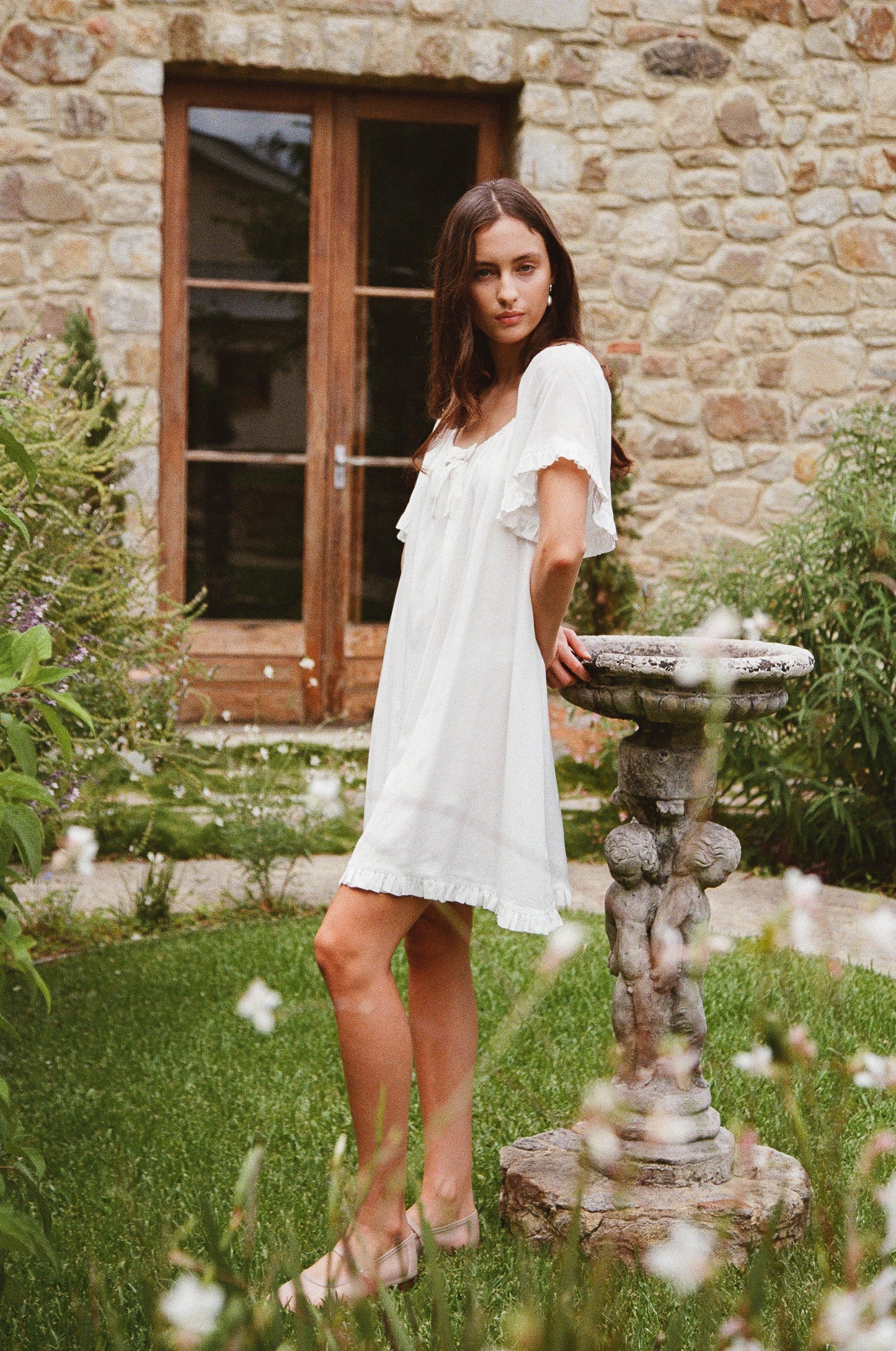 Betty Nightie - Lyocell Batiste - Off White