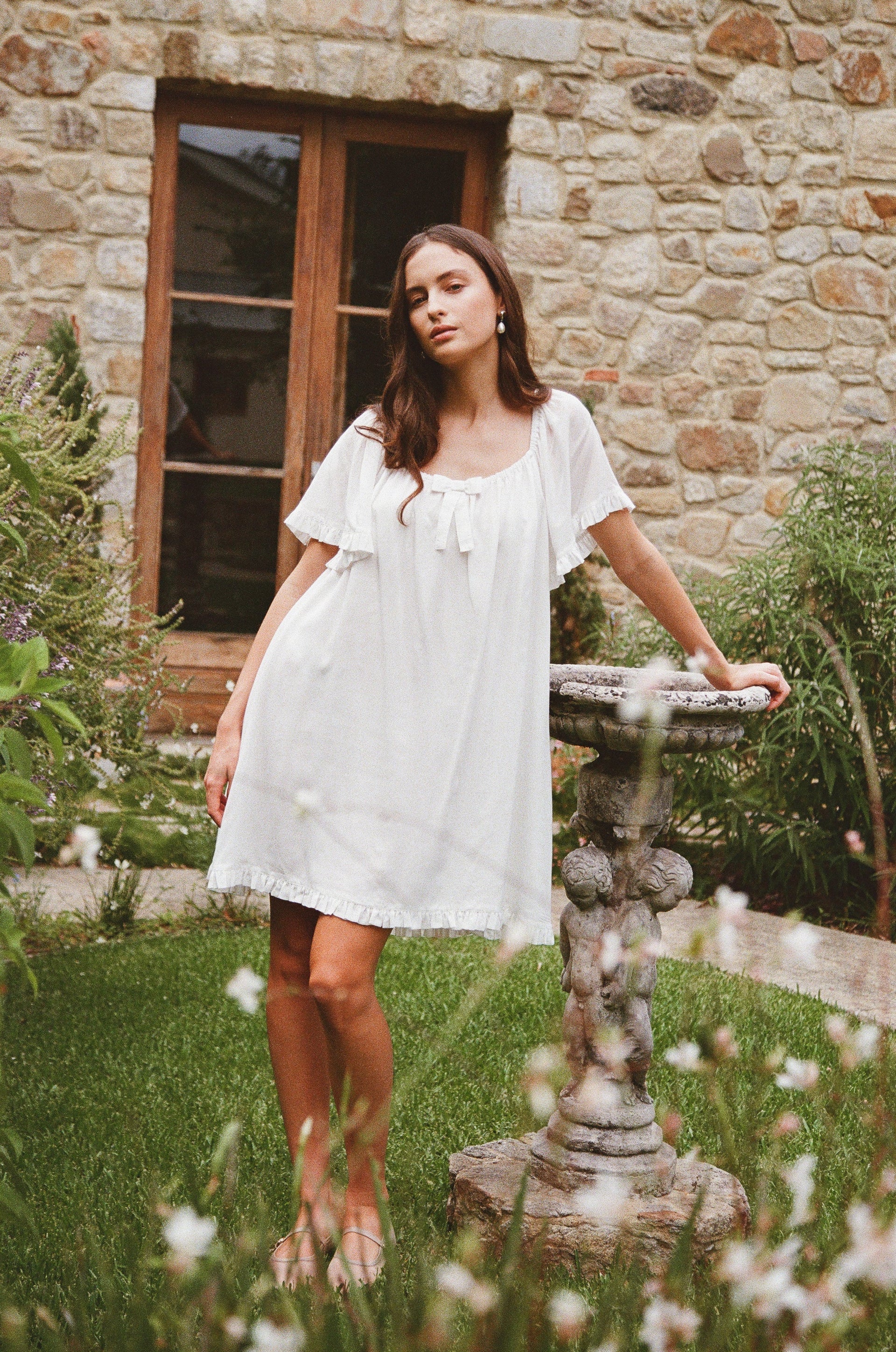 Betty Nightie - Lyocell Batiste - Off White - XL
