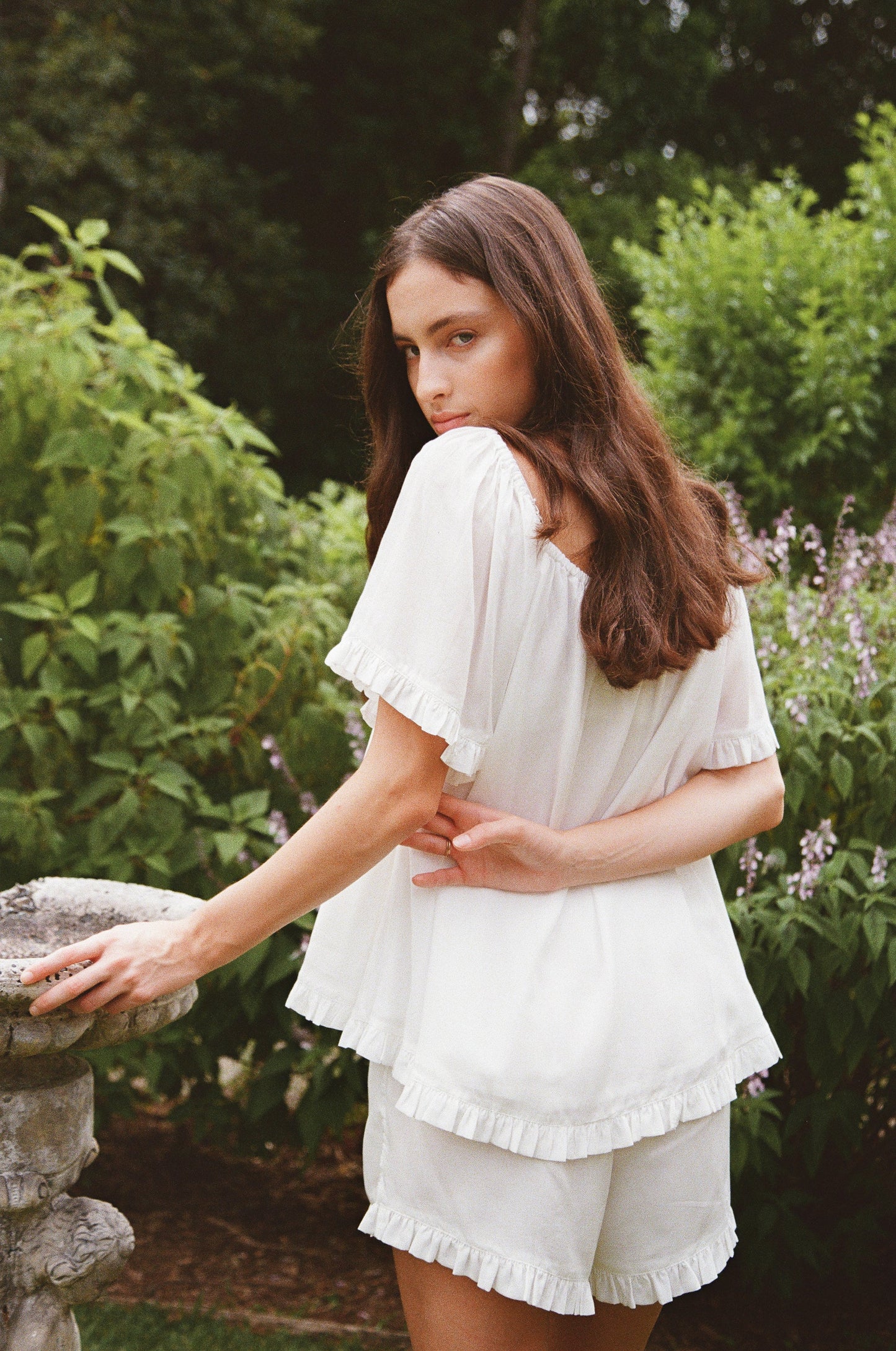 Betty Sleep Set - Lyocell Batiste - Off White