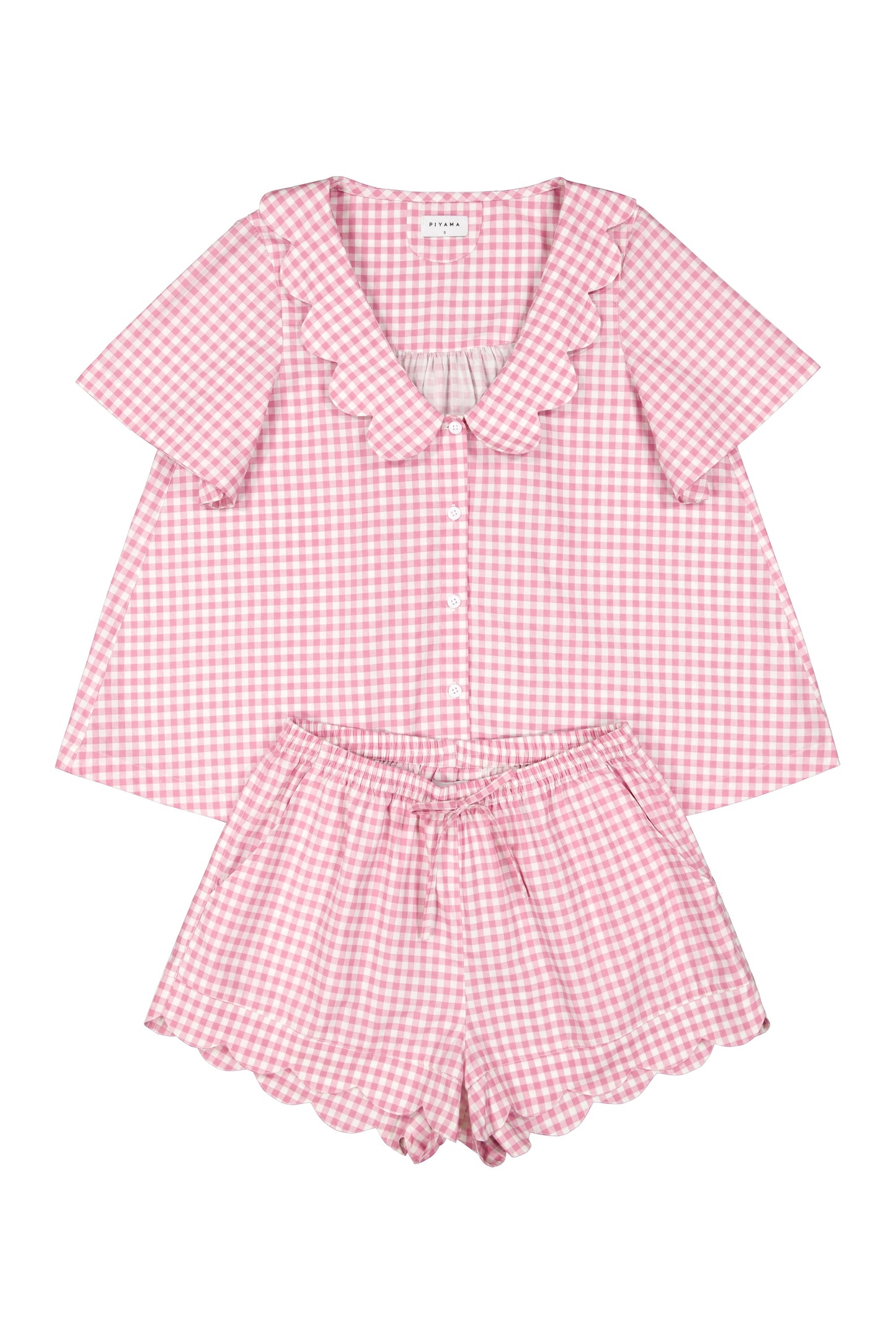 Penelope Sleep Set - Gingham Berry