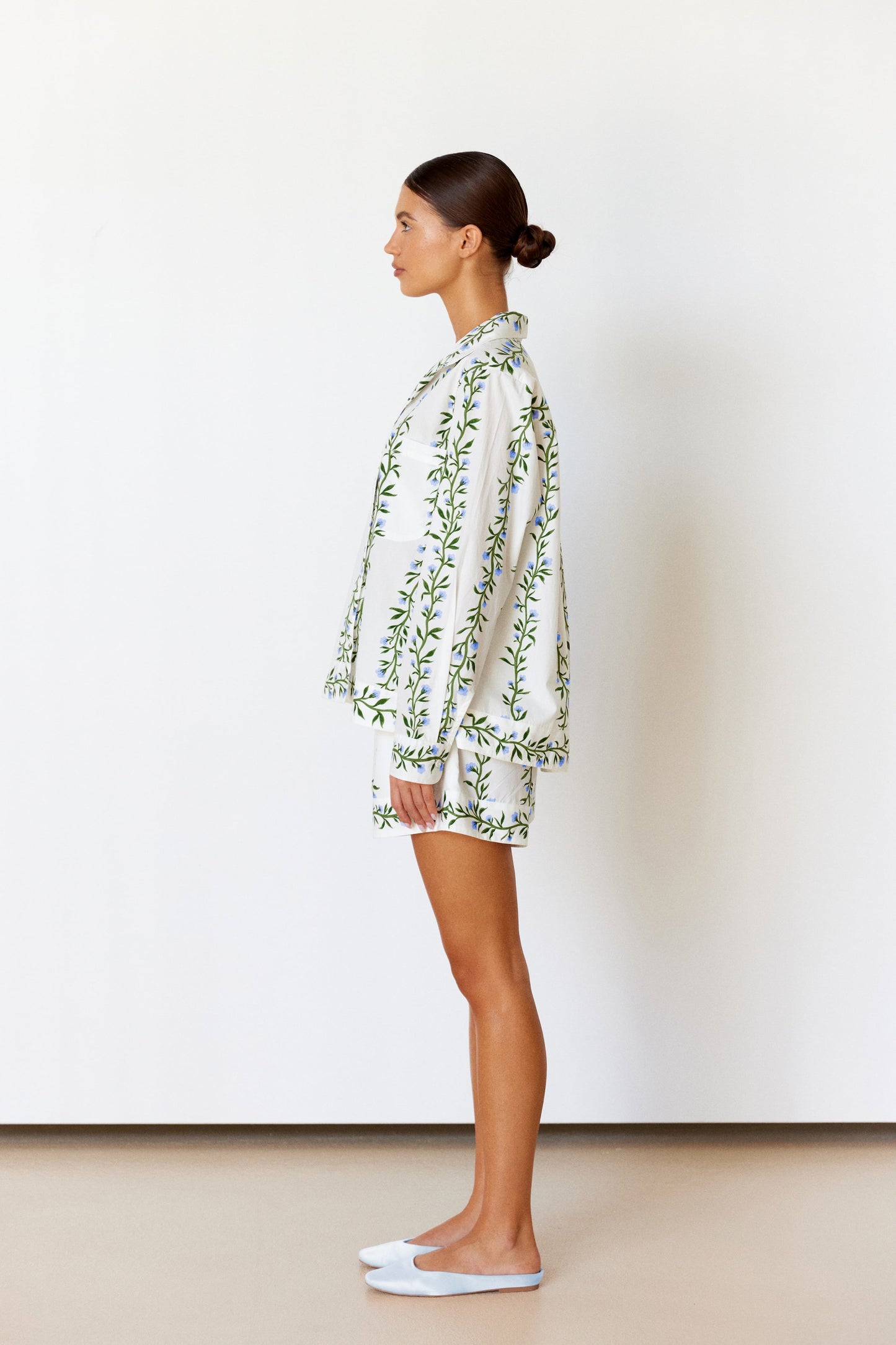 Emily Sleep Set - Long Sleeve - Vine