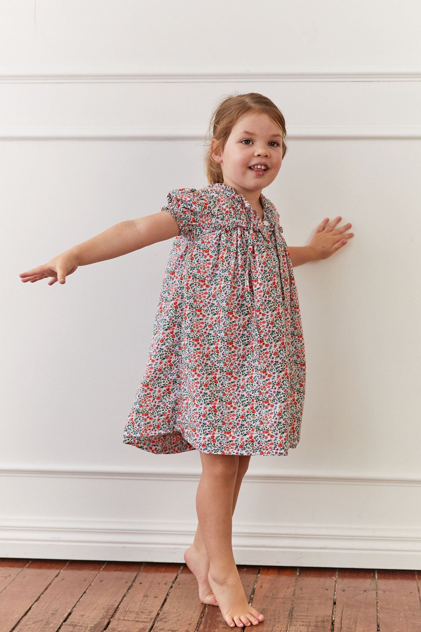 Girls Lounge Dress - Floret