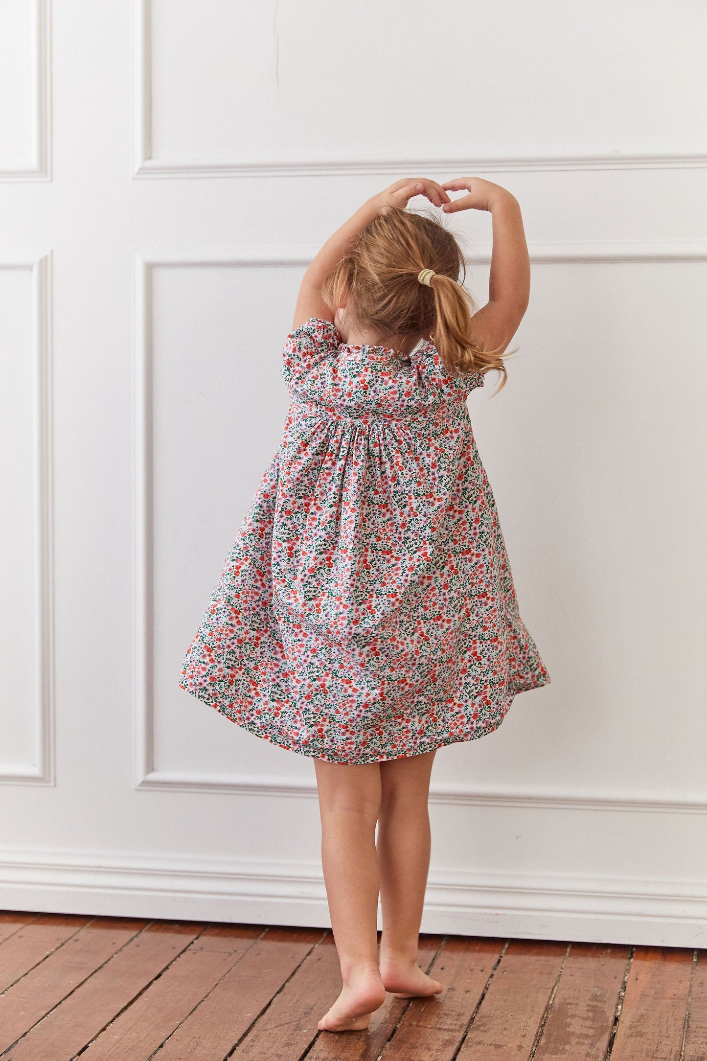 Girls Lounge Dress - Floret